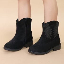 Tiny cowgirl boots - zwart