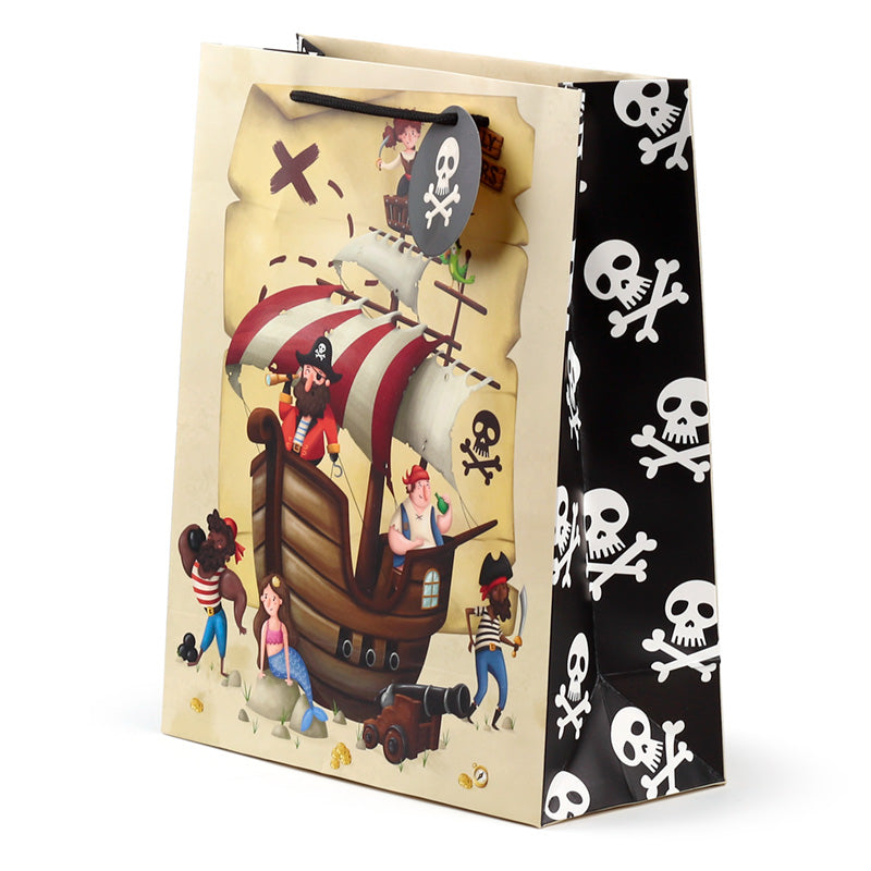 Saco Presente Grande - Pirata Jolly Rogers