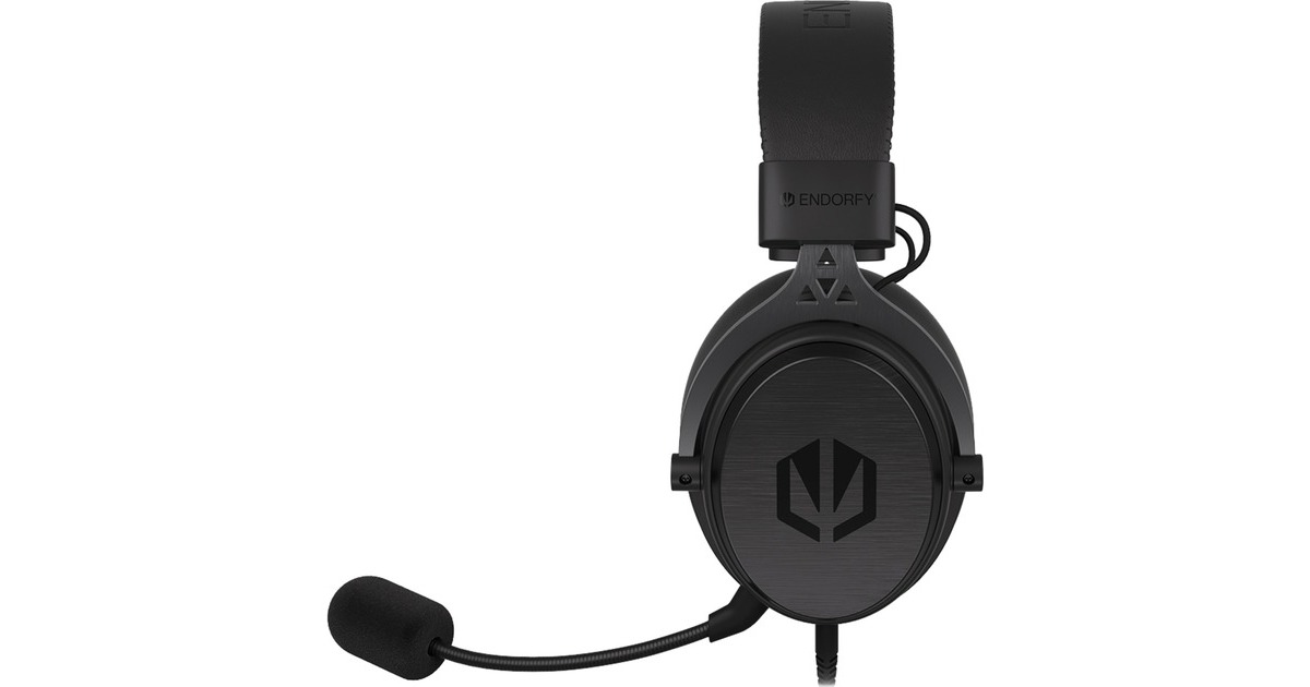 ENDORFYVIRO Plus USB over-ear gaming headset  (Zwart, USB-A, 3,5 mm aansluiting)