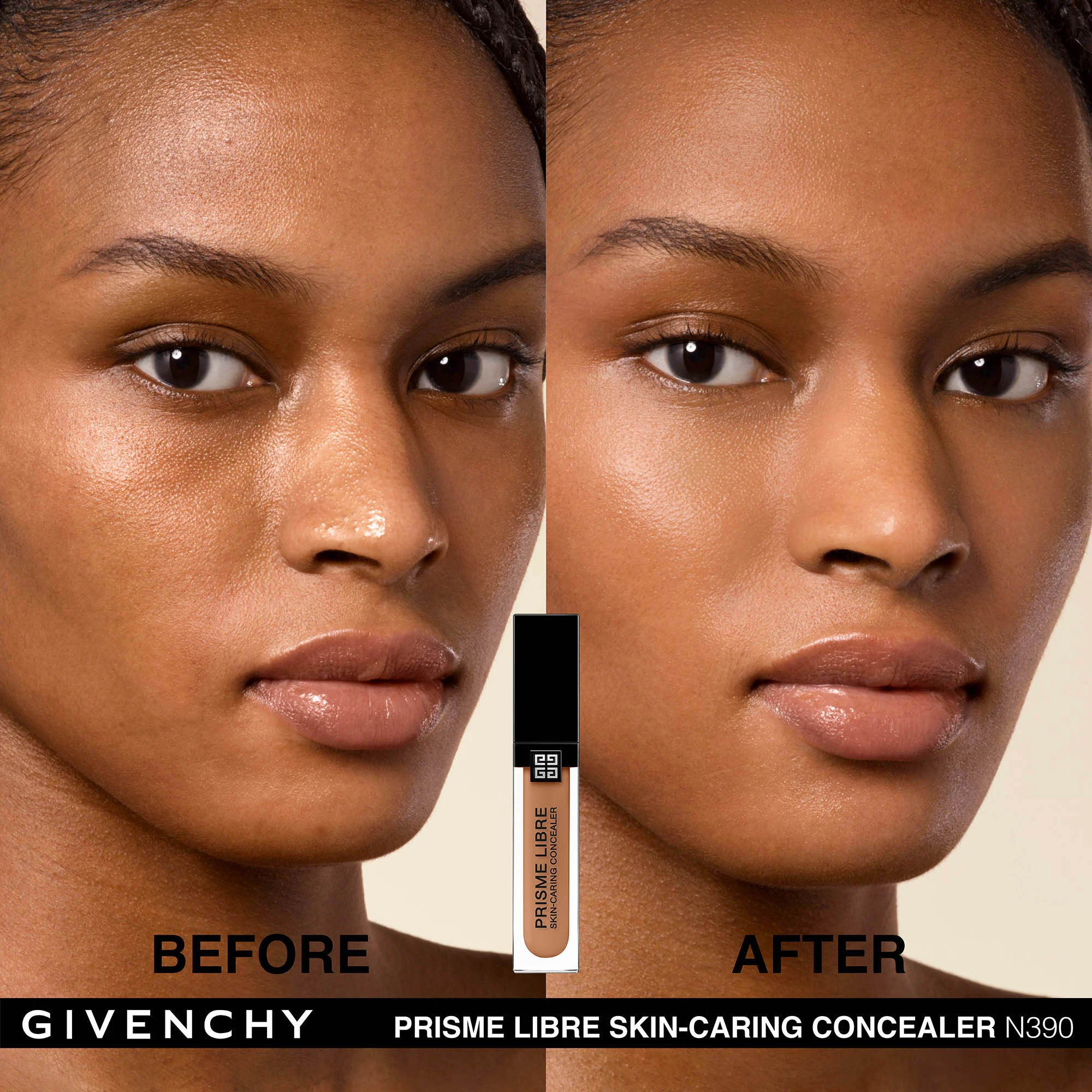 PRISME LIBRE SKIN-CARING CONCEALER Le correcteur soin multi-usage |- N390