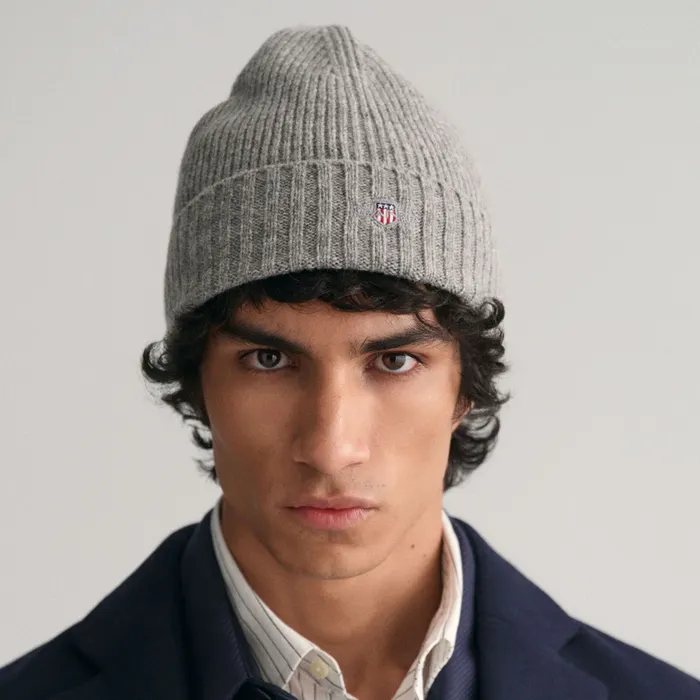 Gant Shield Wool Beanie Senior