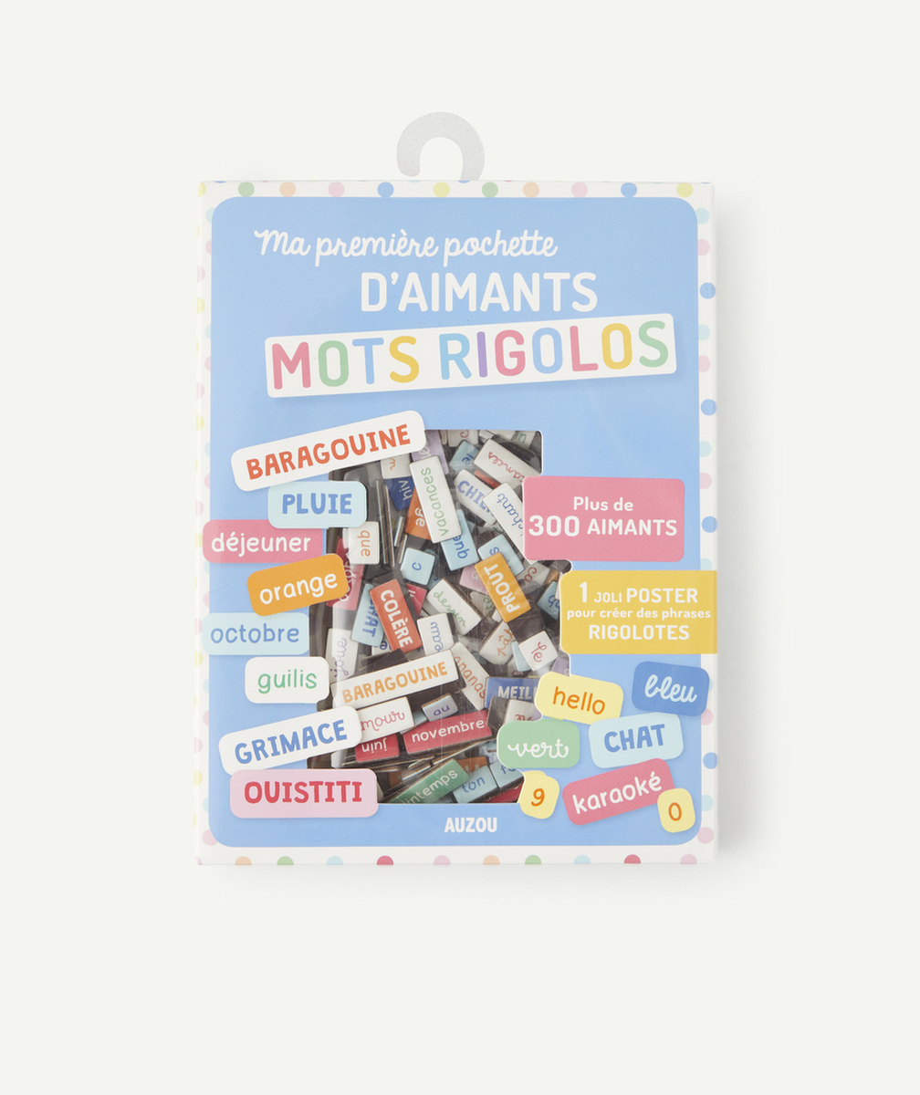 AUZOUMA PREMIÈRE POCHETTE D'AIMANTS - MOTS RIGOLOS