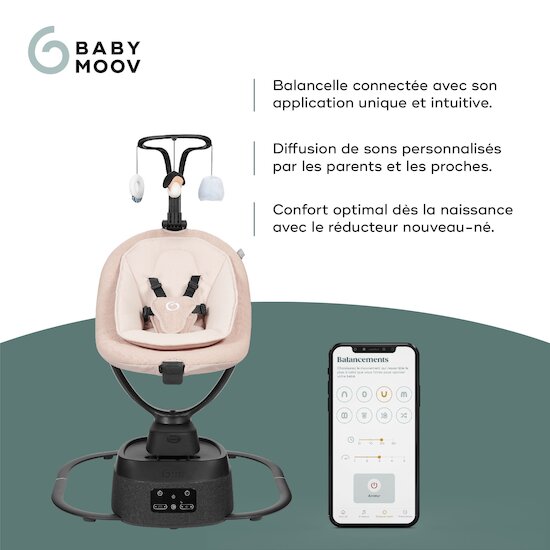 Balancelle Swoon Evolution Connect   Mocca        de               Babymoov