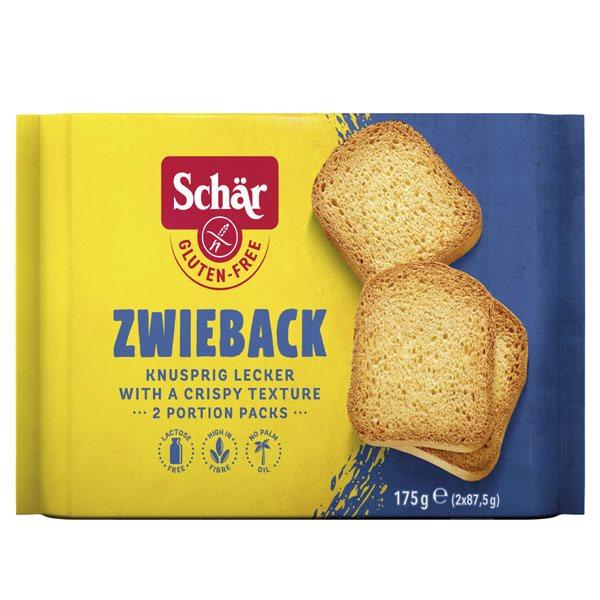 SCHAER Zwieback<br>175 g, glutenfrei