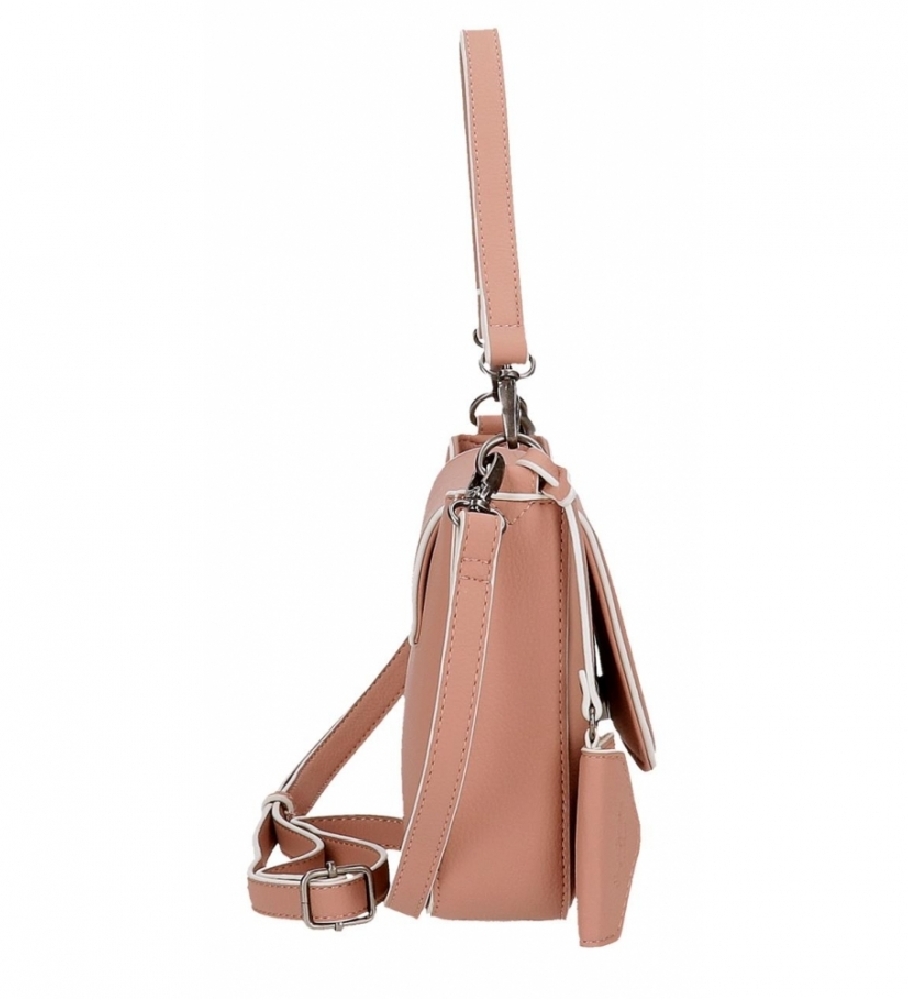 Bolsa de ombro rosa Pepe Jeans Jeny - 27x16x5cm