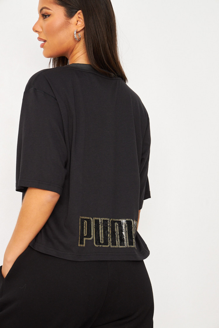 T-shirt Moto noir / Puma