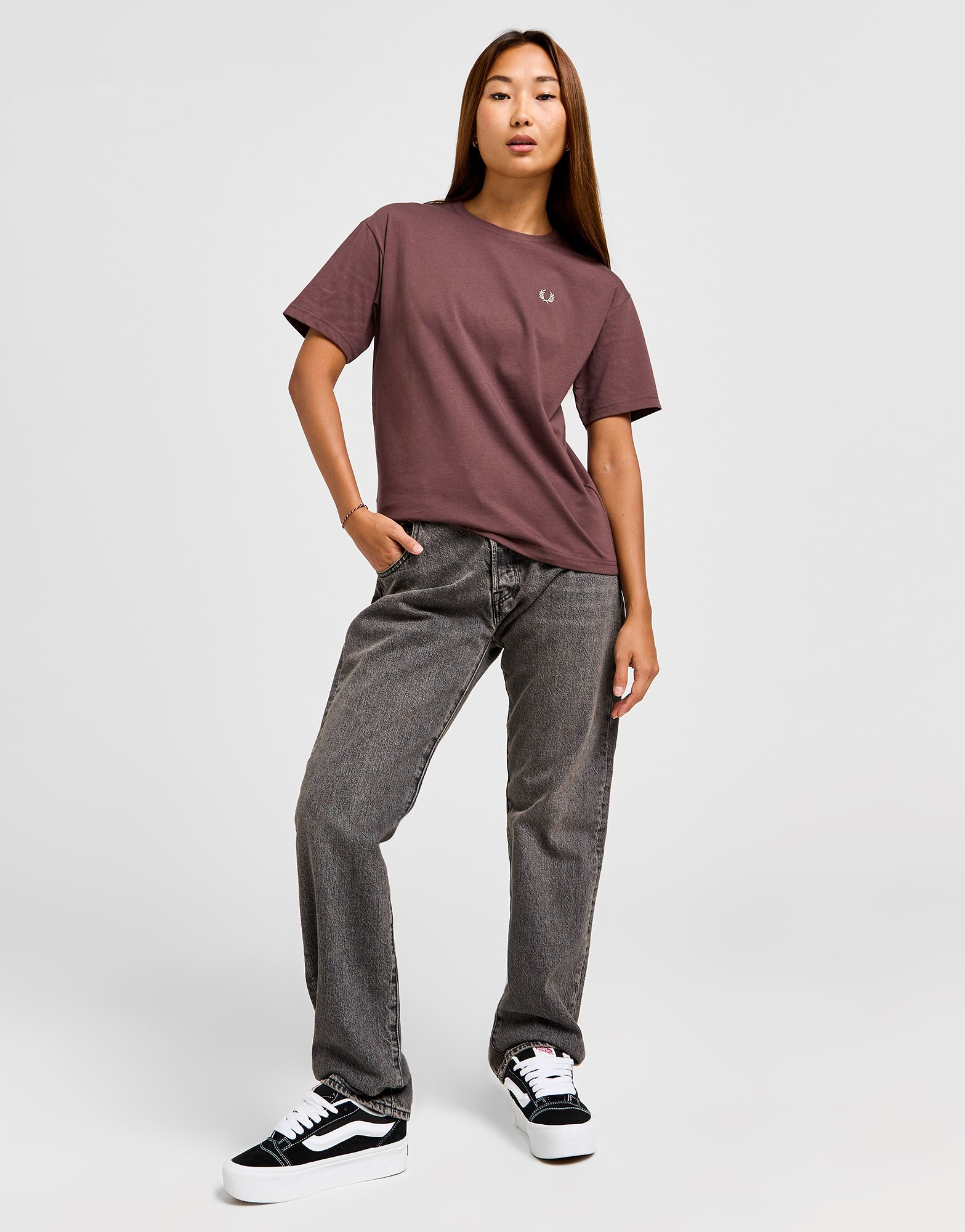 Fred Perry T-shirt Logo Femme