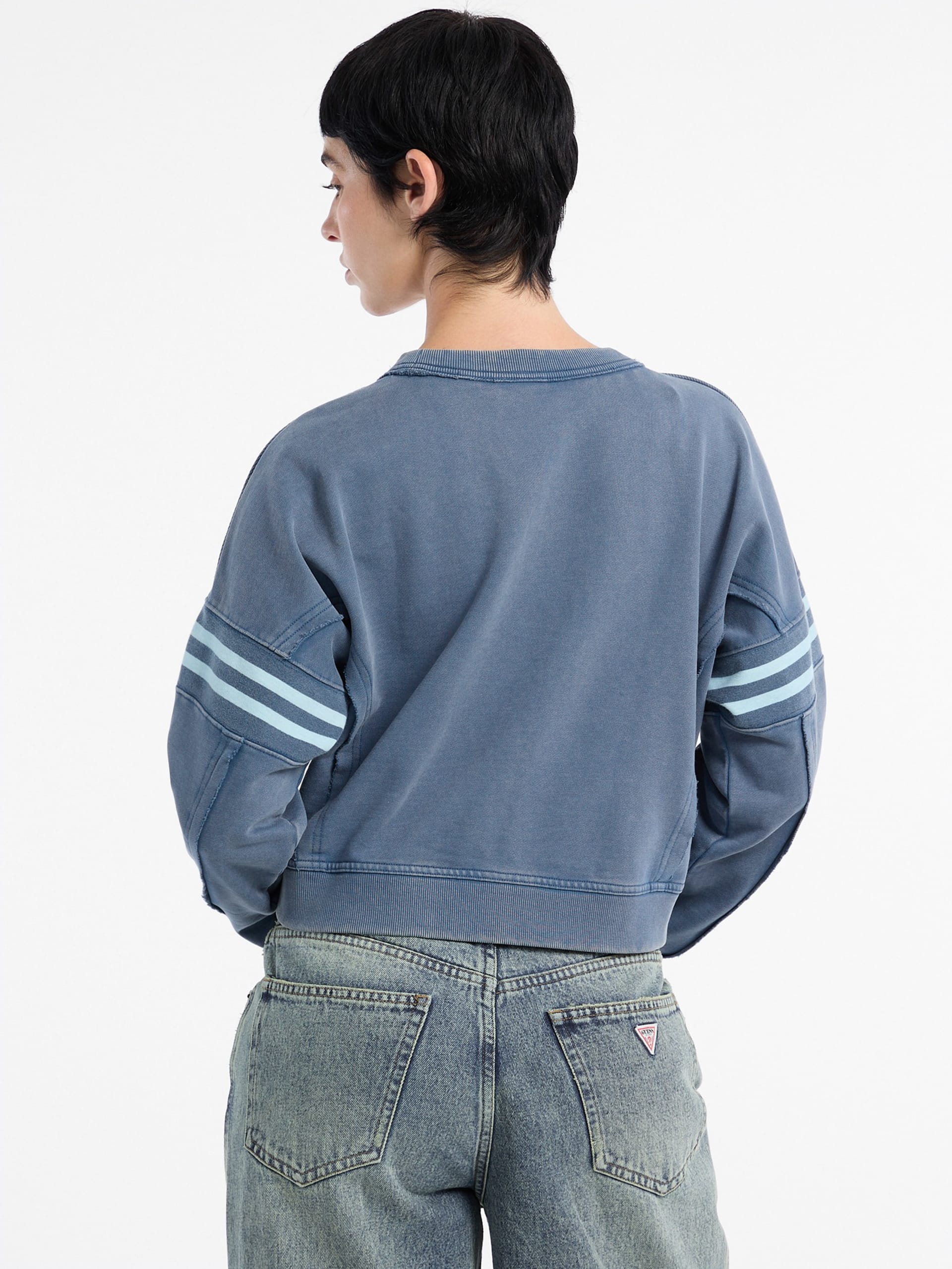 Moletom cropped GUESS Originals