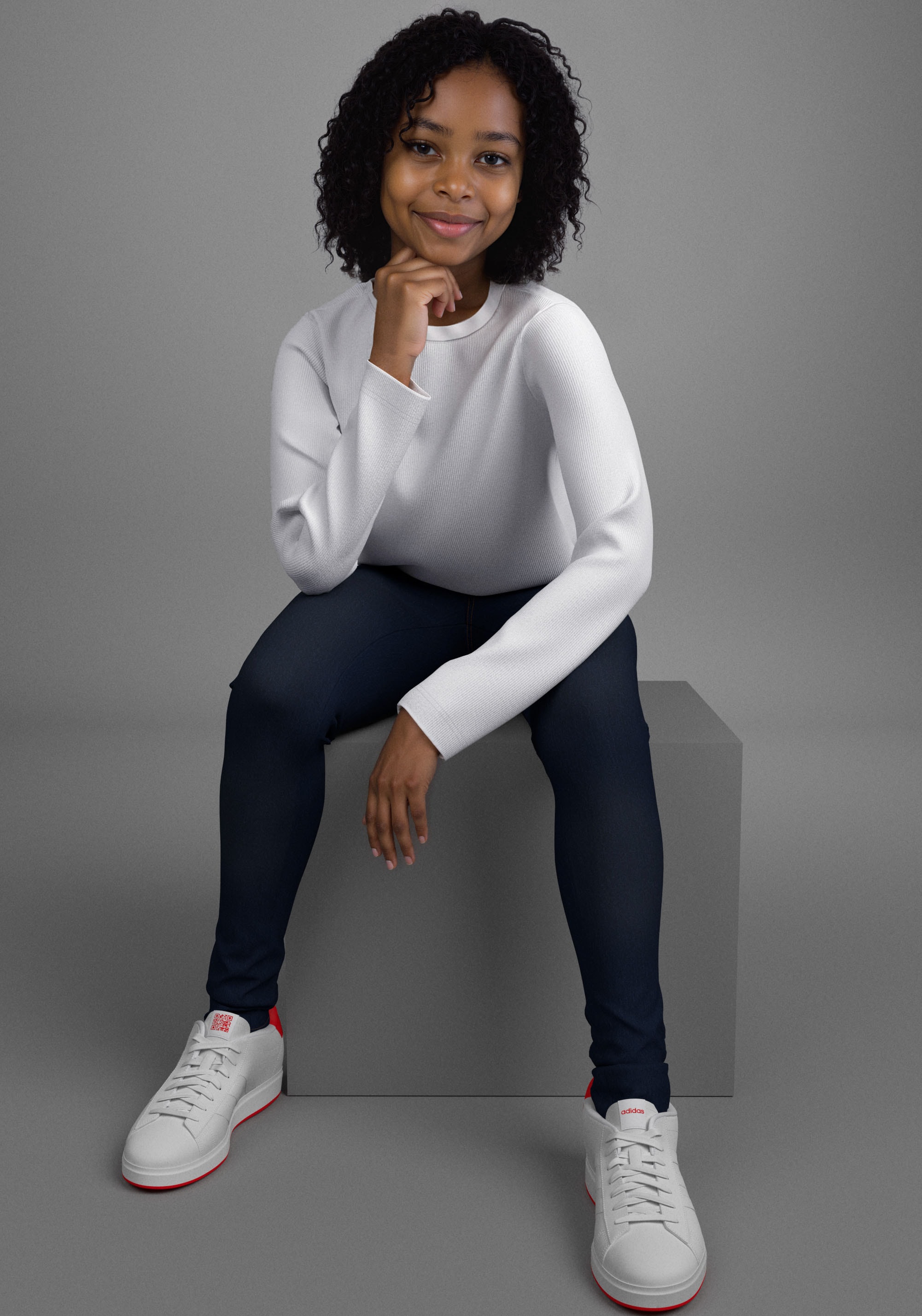 Arizona Jeansjeggings », Stretch-Jeans für Mädchen«, schmale Passform,  elastische Denim-Qualität