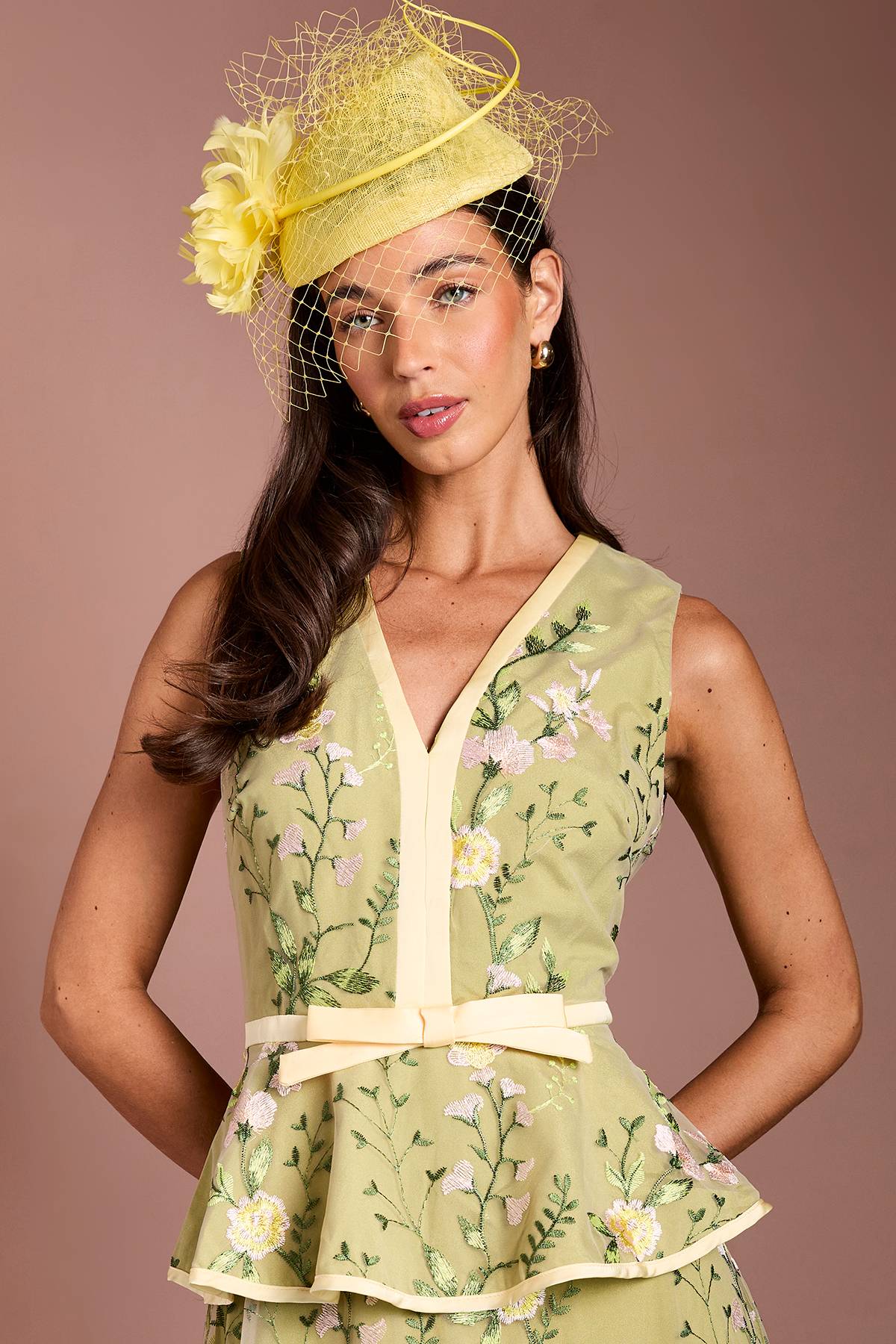 Coast Robe Midi En Tulle Brodé Lisa Tan