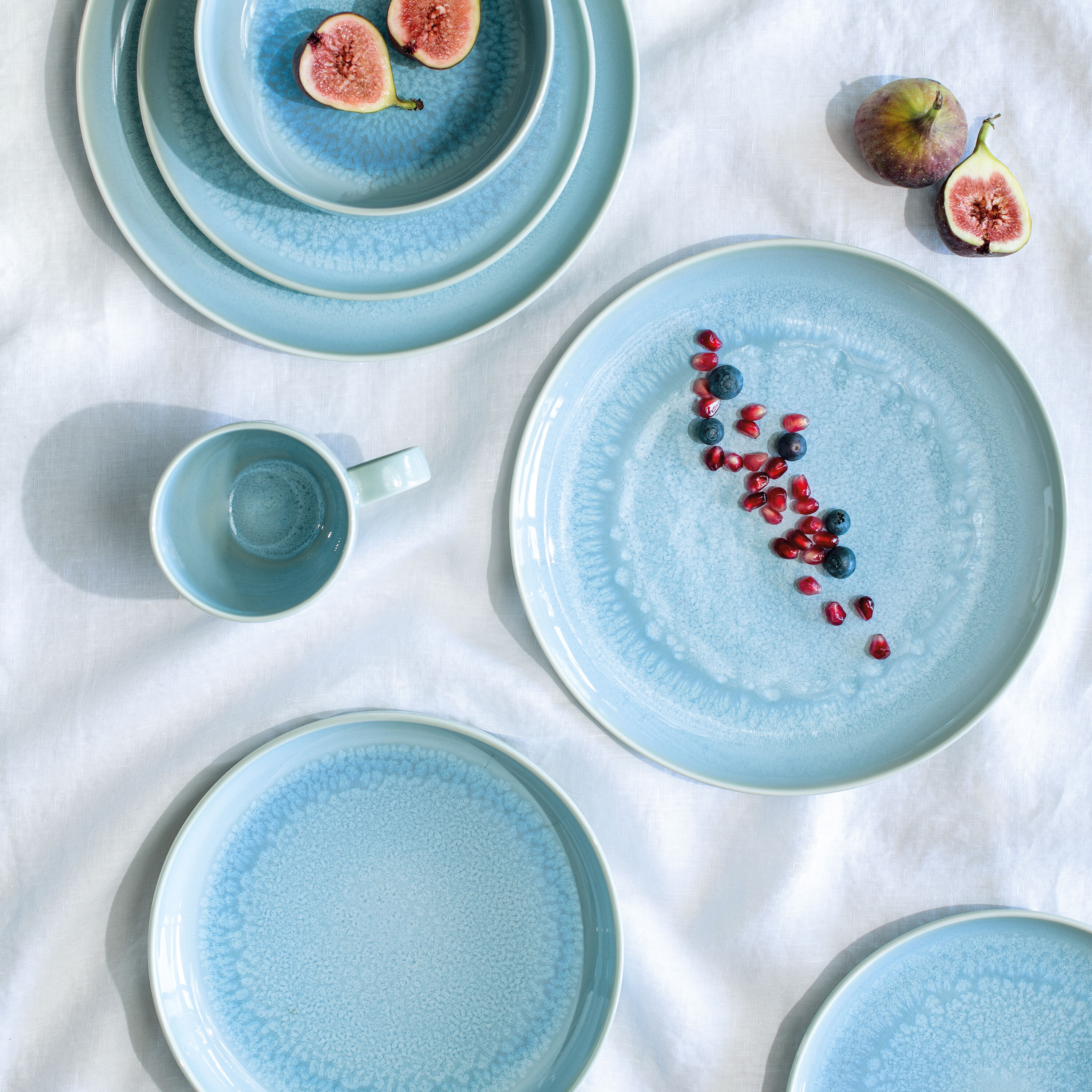 Crafted Soup bowl Blue, 8.6'', Premium Porcelain