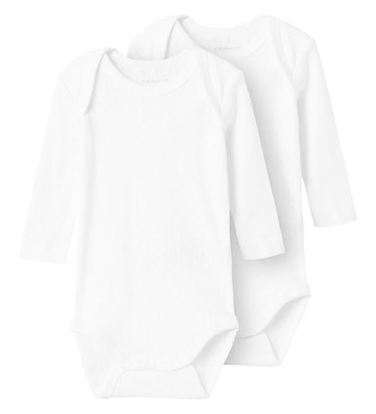 Name It Body l/ä - NbfBody - 2er-Pack - Bright White