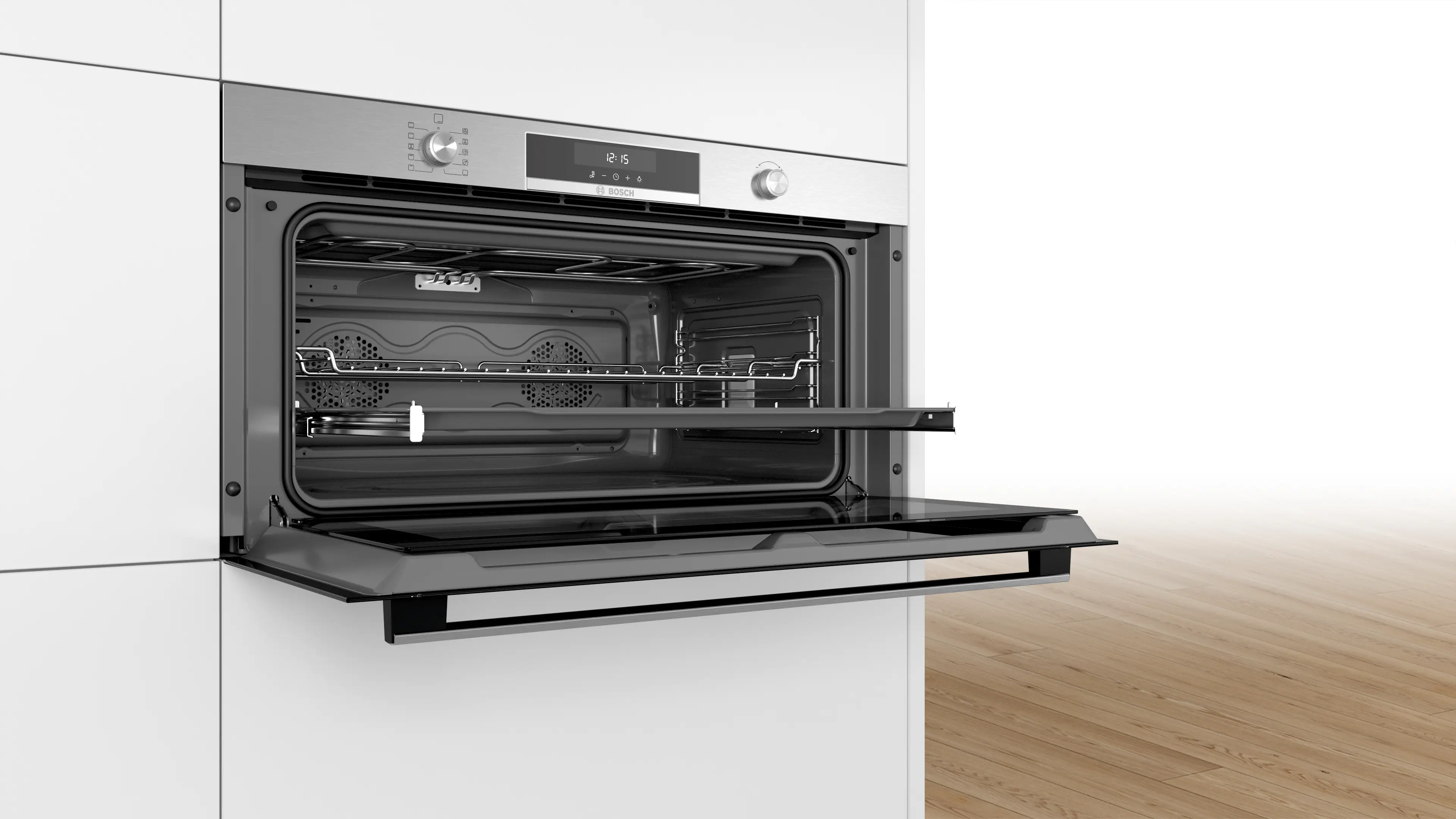 Serie 6 Bakoven 90 x 48 cm RVS