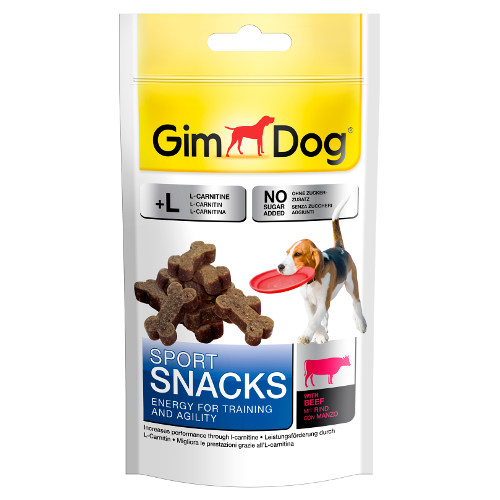 Ossos de carne GimDog Sport para cães