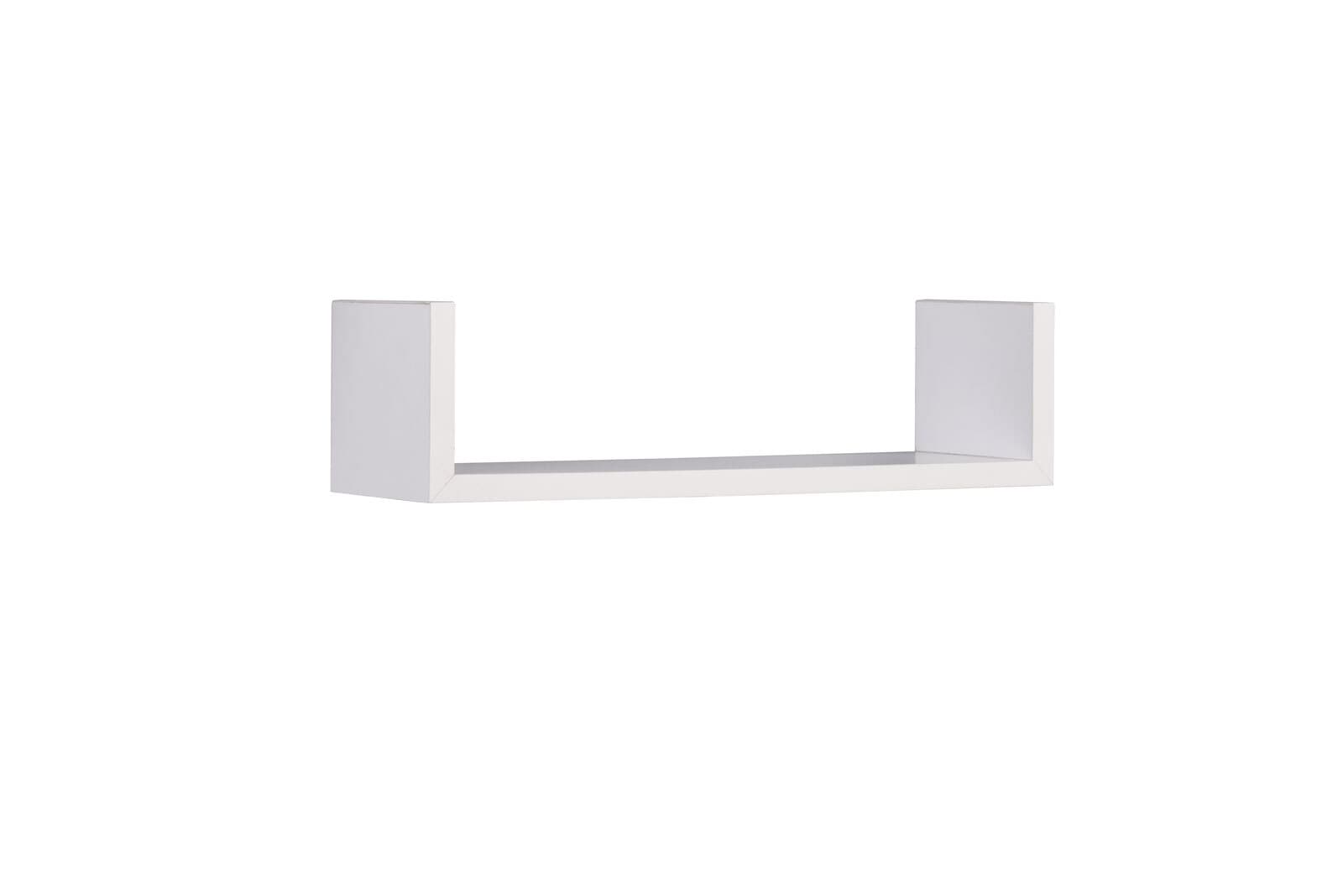 Wandregal 3er Set Ava weiß MDF