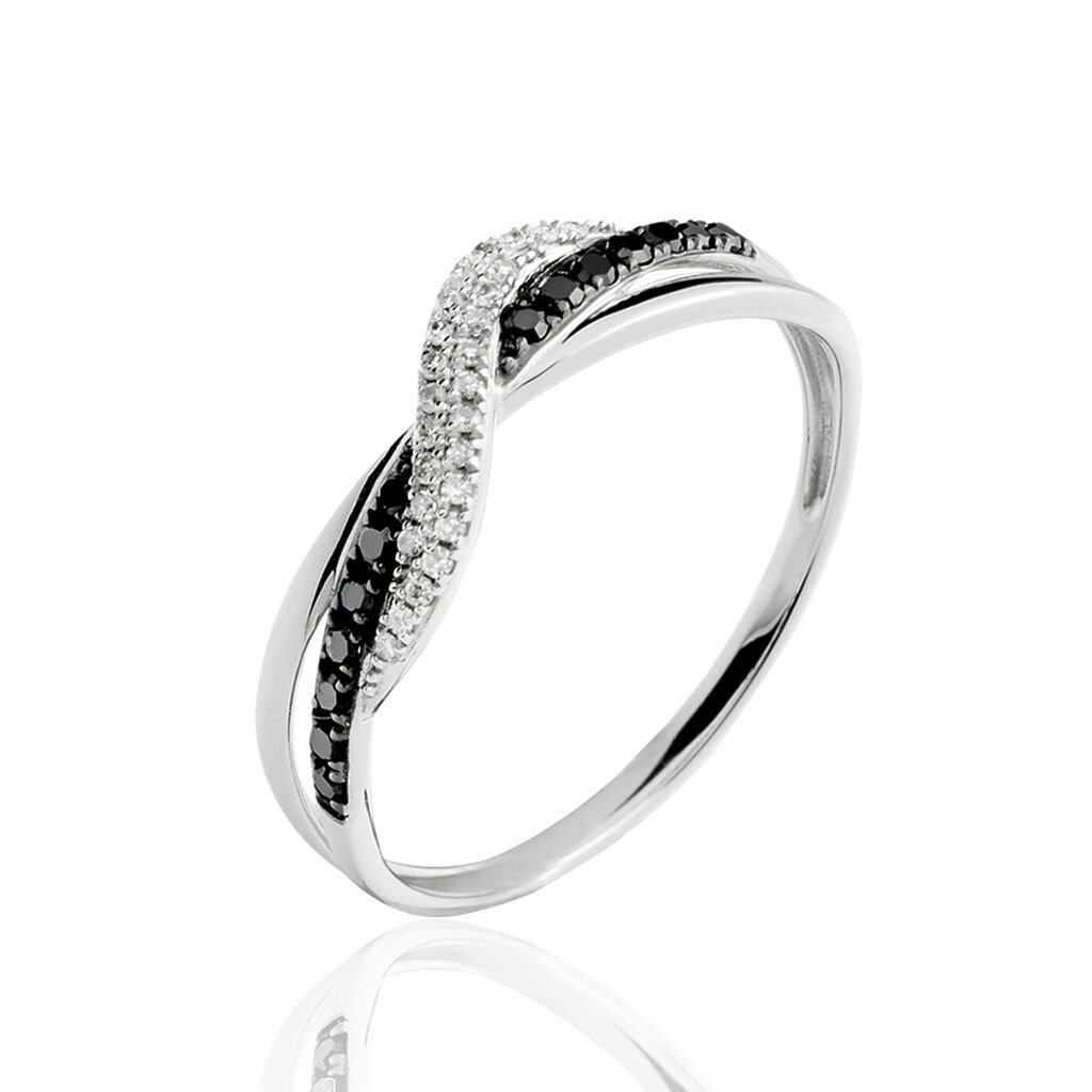 Bague Valencia Or Blanc Diamant