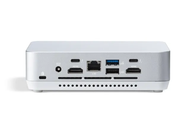 ASUS NUC 14 Pro  Kit RNUC14RVSU700002I - Barebone - mini PC 1 x Core Ultra 7 155H / op til 4.8 GHz - RAM 0 GB - Intel Arc Graphics - Gigabit Ethernet, 2.5 Gigabit Ethernet, IEEE 802.11ax (Wi-Fi 6E), Bluetooth 5.3 - hvid