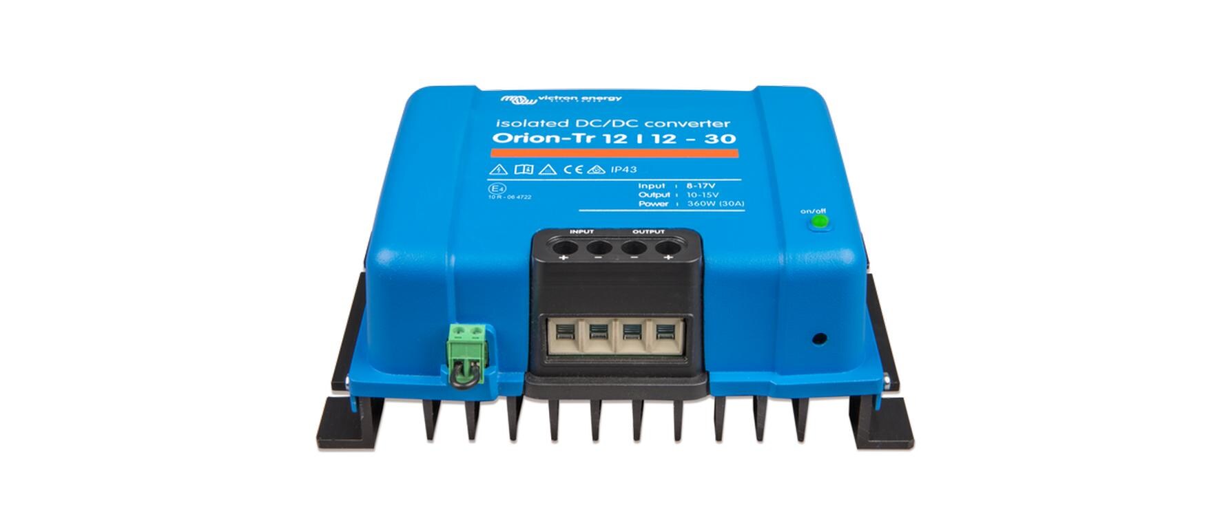 DC/DC Spannungs-Wandler Orion-Tr 12-12 V 30A, 360 W<br>IP43 DC-DC-Konverter