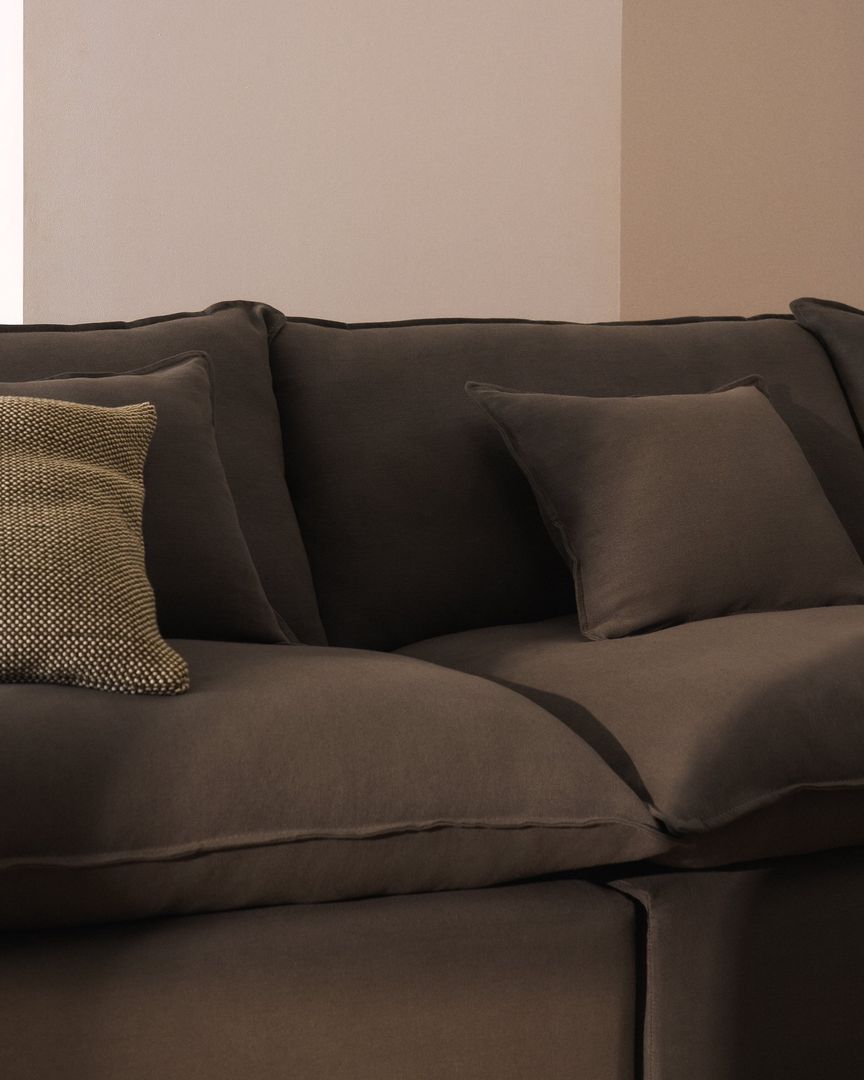 Kave Home Anarela Taupe Hoekbank