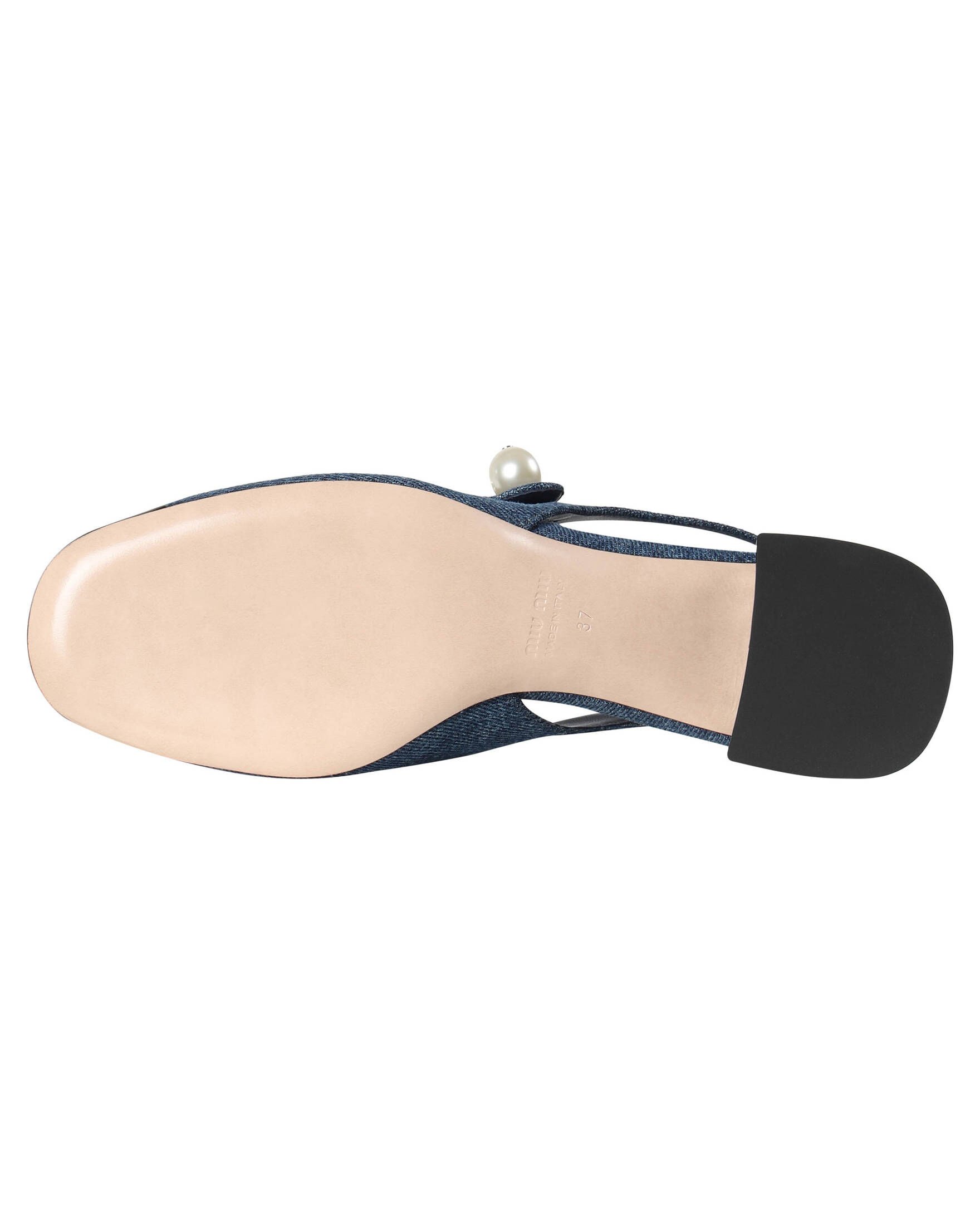 Miu Miu| Damen Slingpumps SLINGBACK PEARLS
