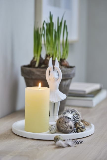 Lene Bjerre - Ellia Marmor Bakke Ø25cm - Hvid