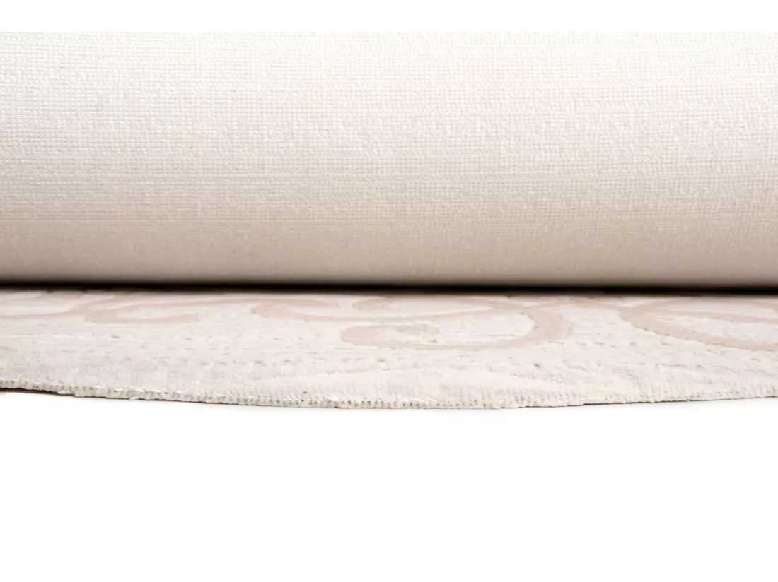 Tapis 120x120 beige Royal Frame