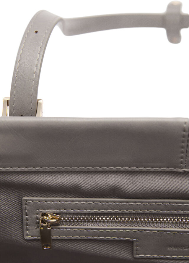 MANGO Shoulder bag with buckles 92