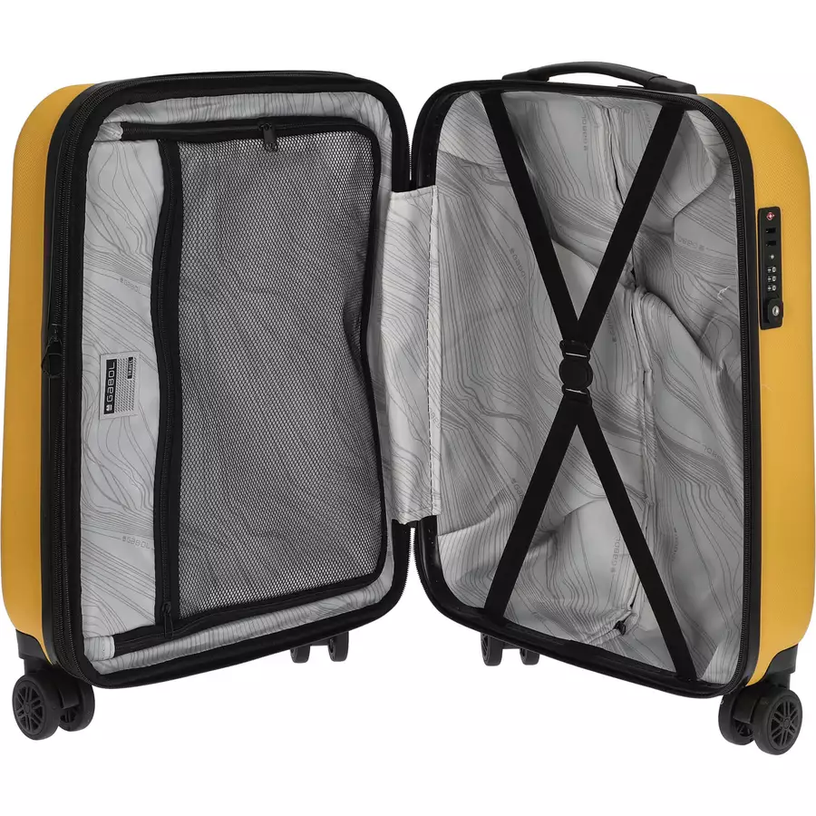 Gabol Paradise XP - 4-Rollen-Kabinentrolley 55 cm erw. mustard