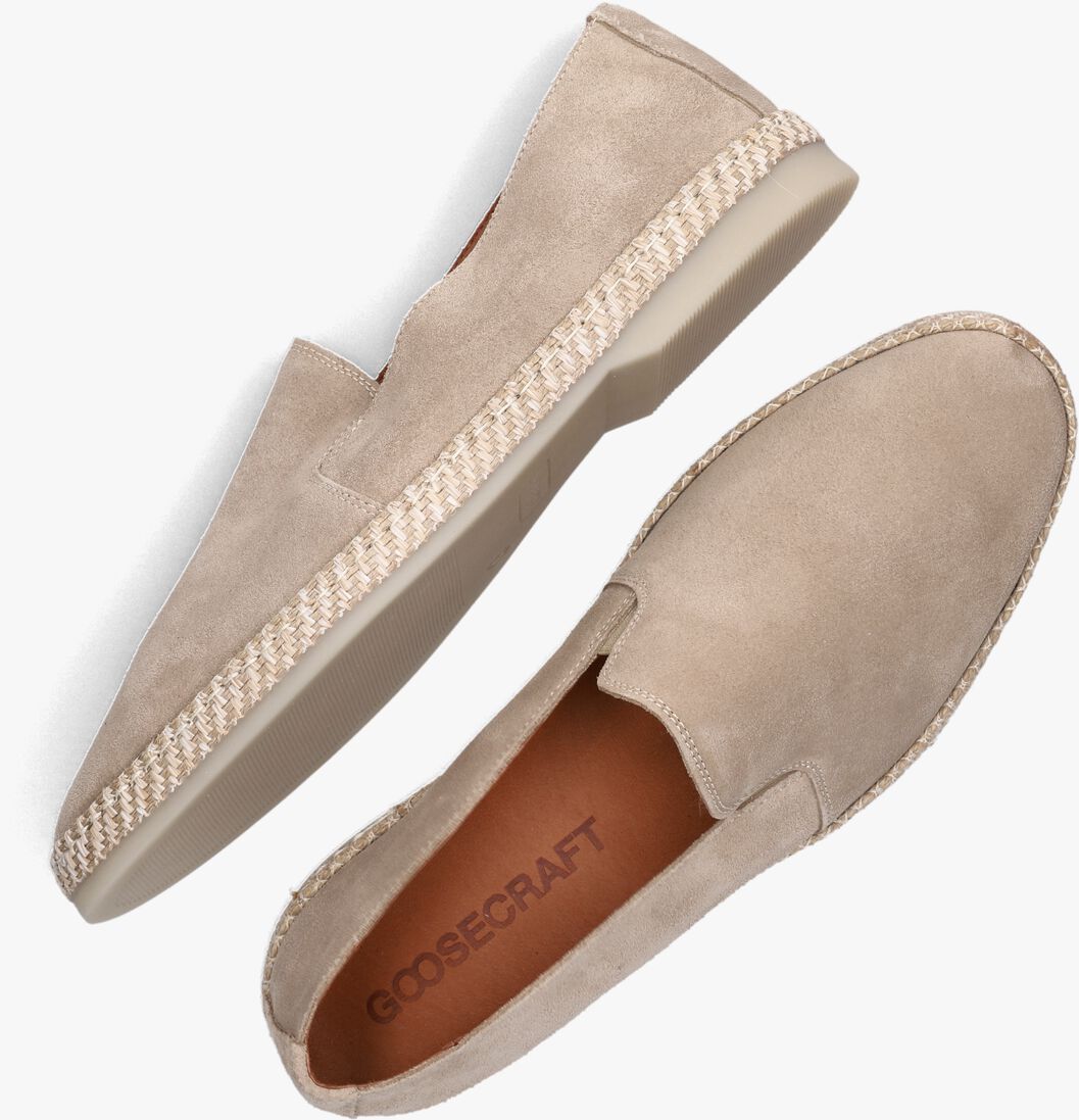 GOOSECRAFT beige goosecraft instappers duke 1