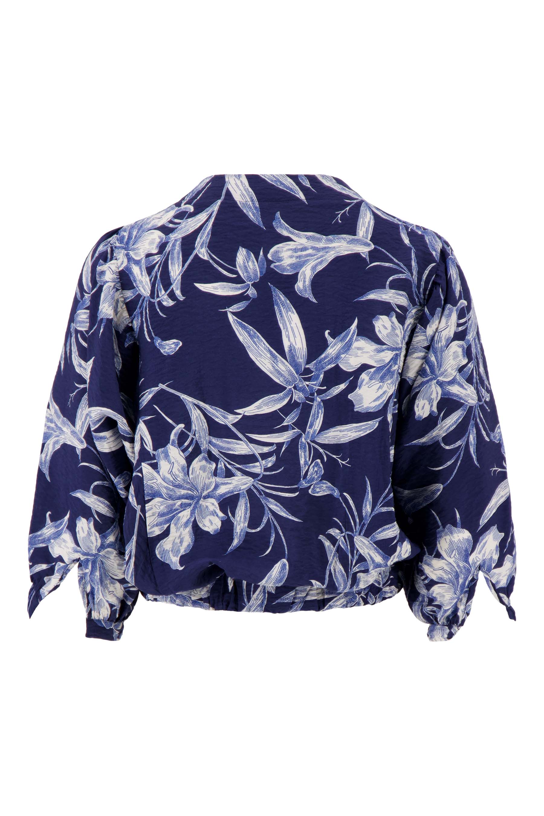 vleermuis blouse met print