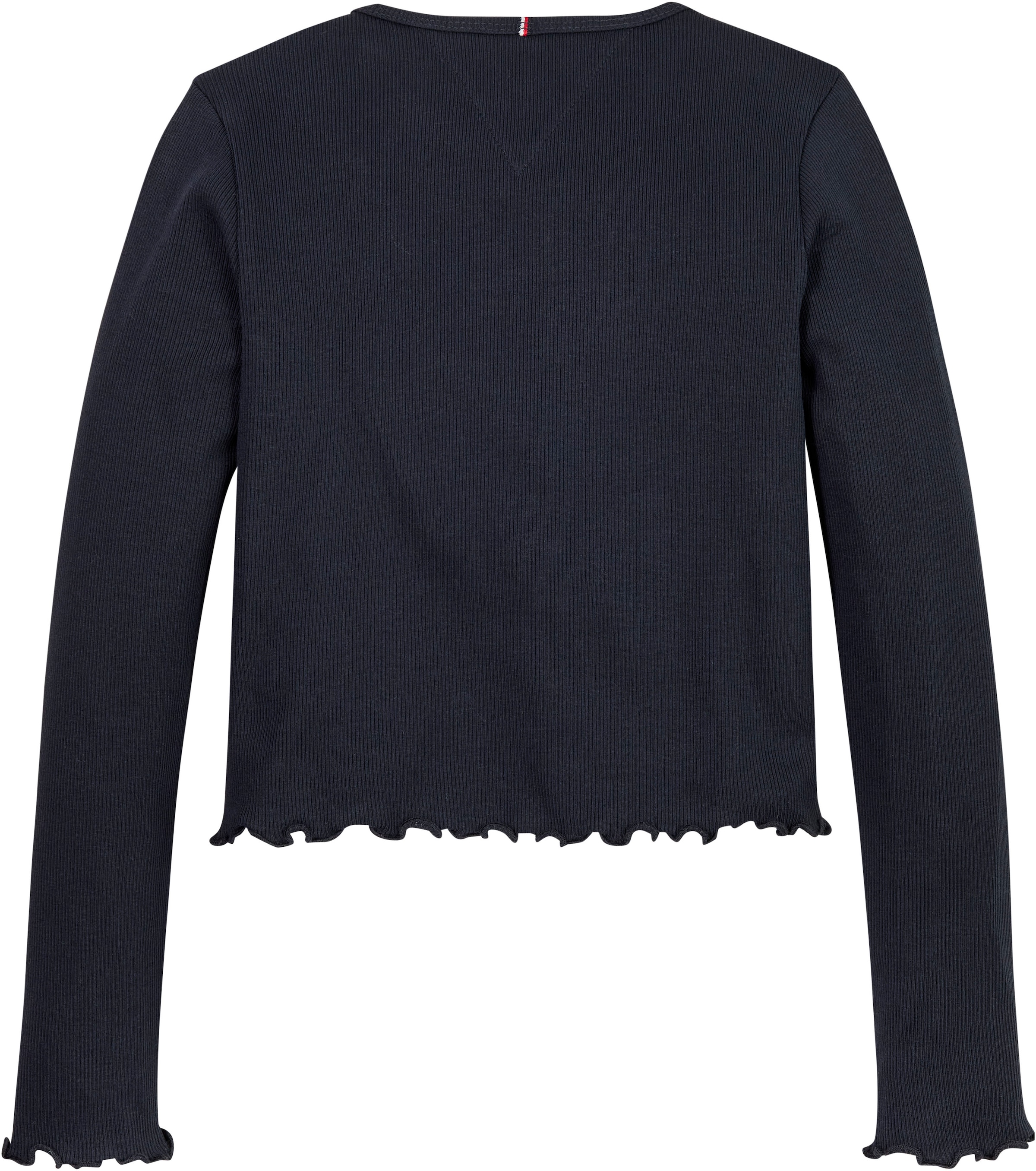 Tommy Hilfiger Langarmshirt »ESSENTIAL RIB TOP L/S« in leichter Rippenstruktur