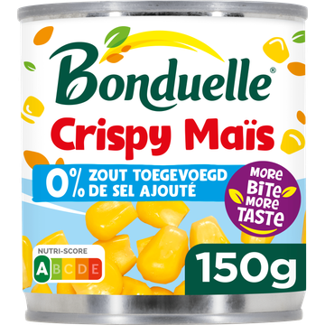 Bonduelle Crispy Maïs - 0% Zout Toegevoegd 150 g