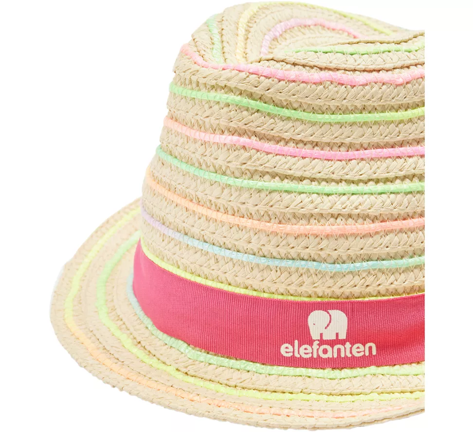 Stroh-Hut - multicolor