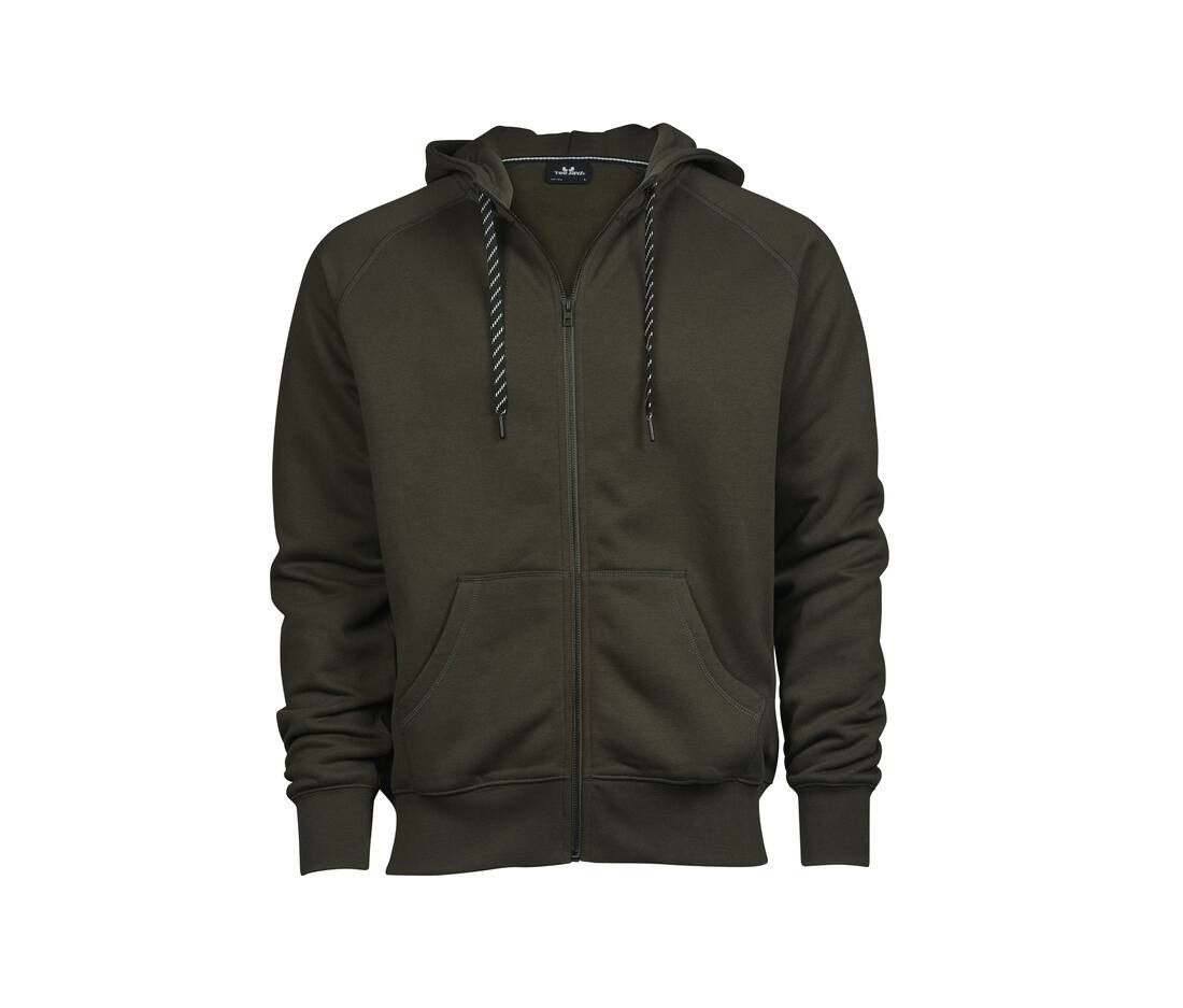 TEE JAYS TJ5435 - Hoodie Mode Homme à Fermeture Éclair Complète