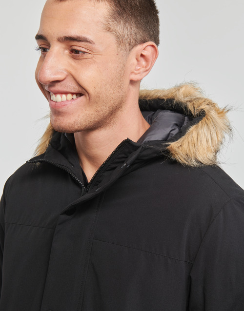 Jack & Jones - JJCHAMP PARKA JACKET FUR - Noir