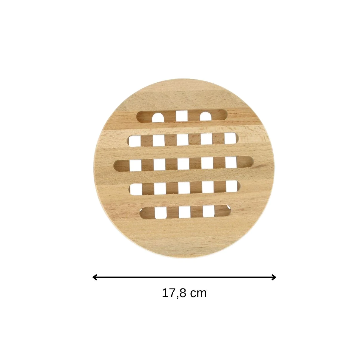 Dessous de plat rond en bois Wood Edition Fackelmann