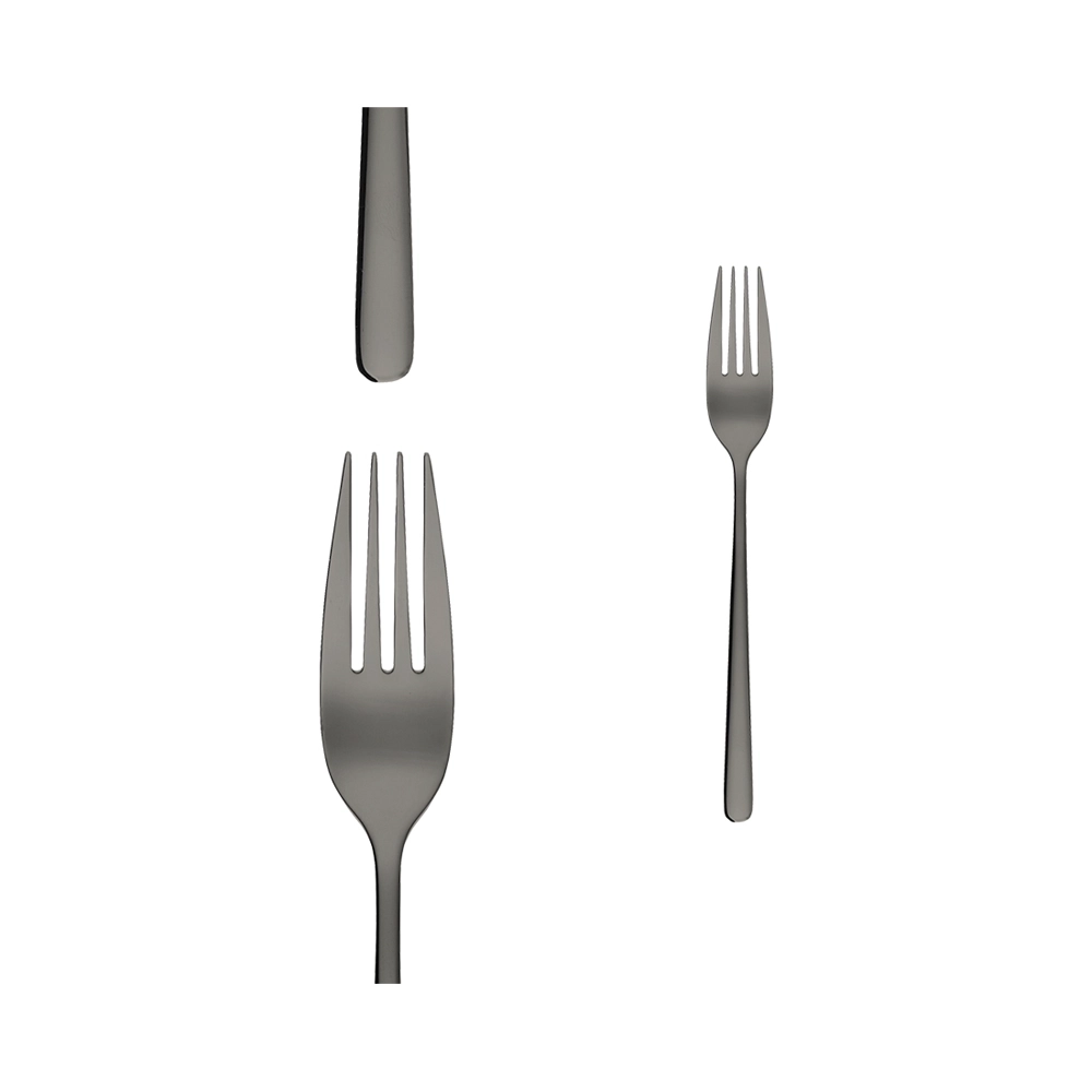 Sola Salamanca PVD Besteckset 24-tlg. Grey poliert