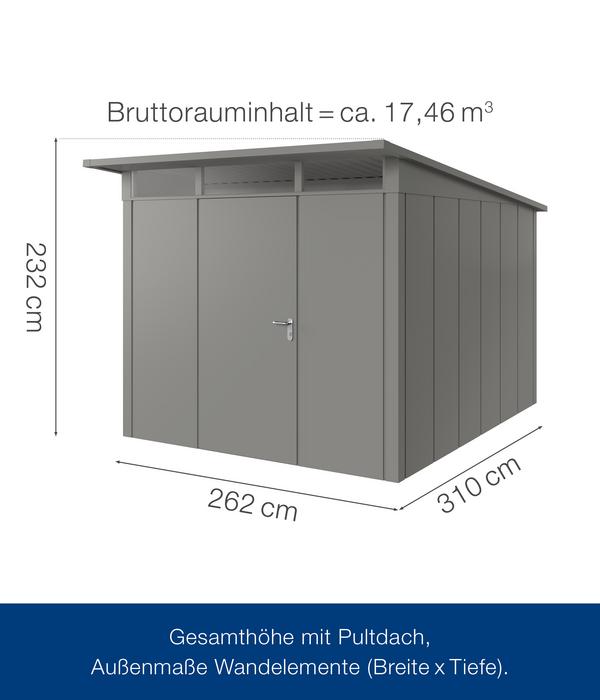 Hörmann Metallgerätehaus Juno JPD11 L-Sk