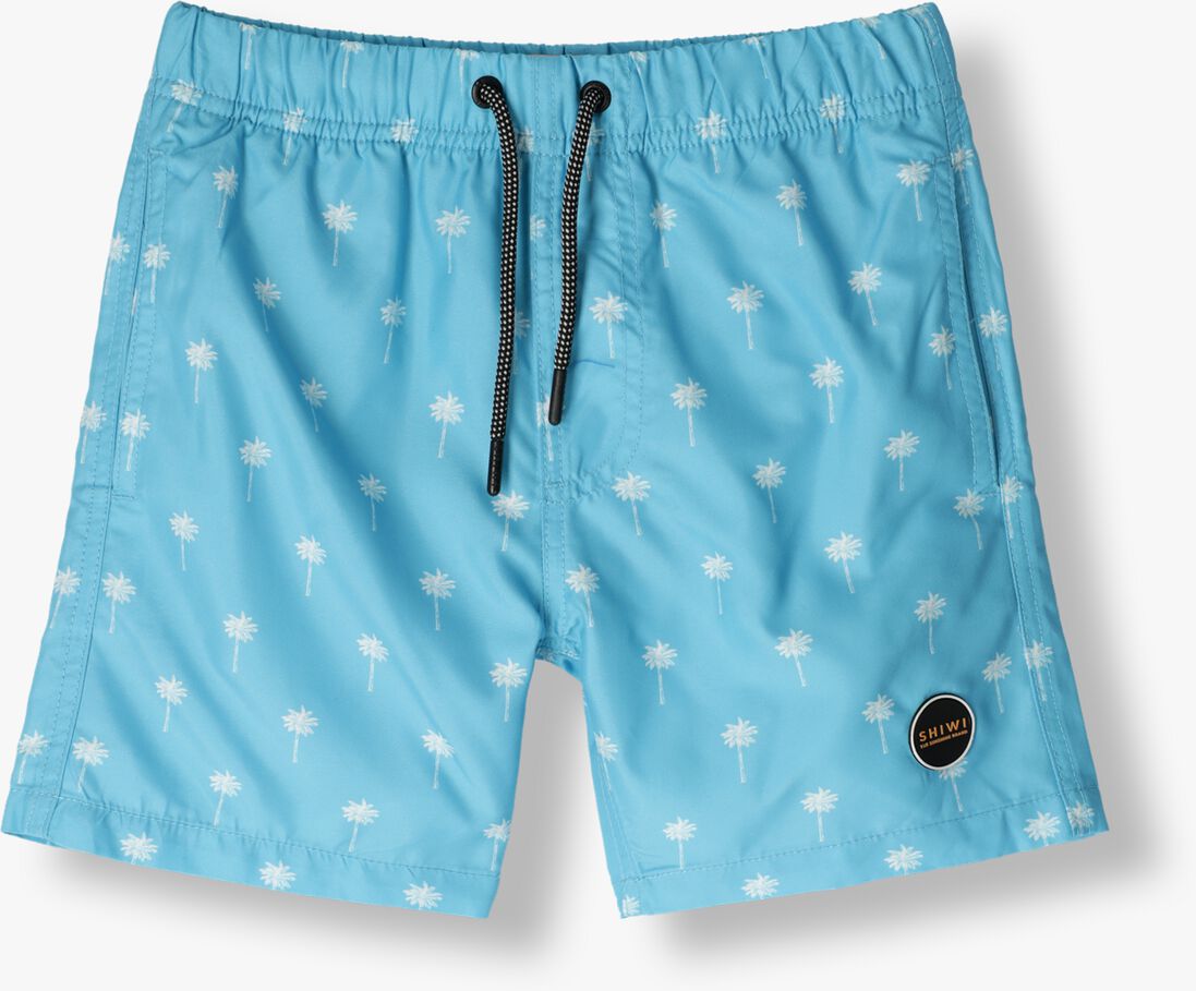 SHIWI lichtblauwe shiwi  swim shorts shiwi scratch palm