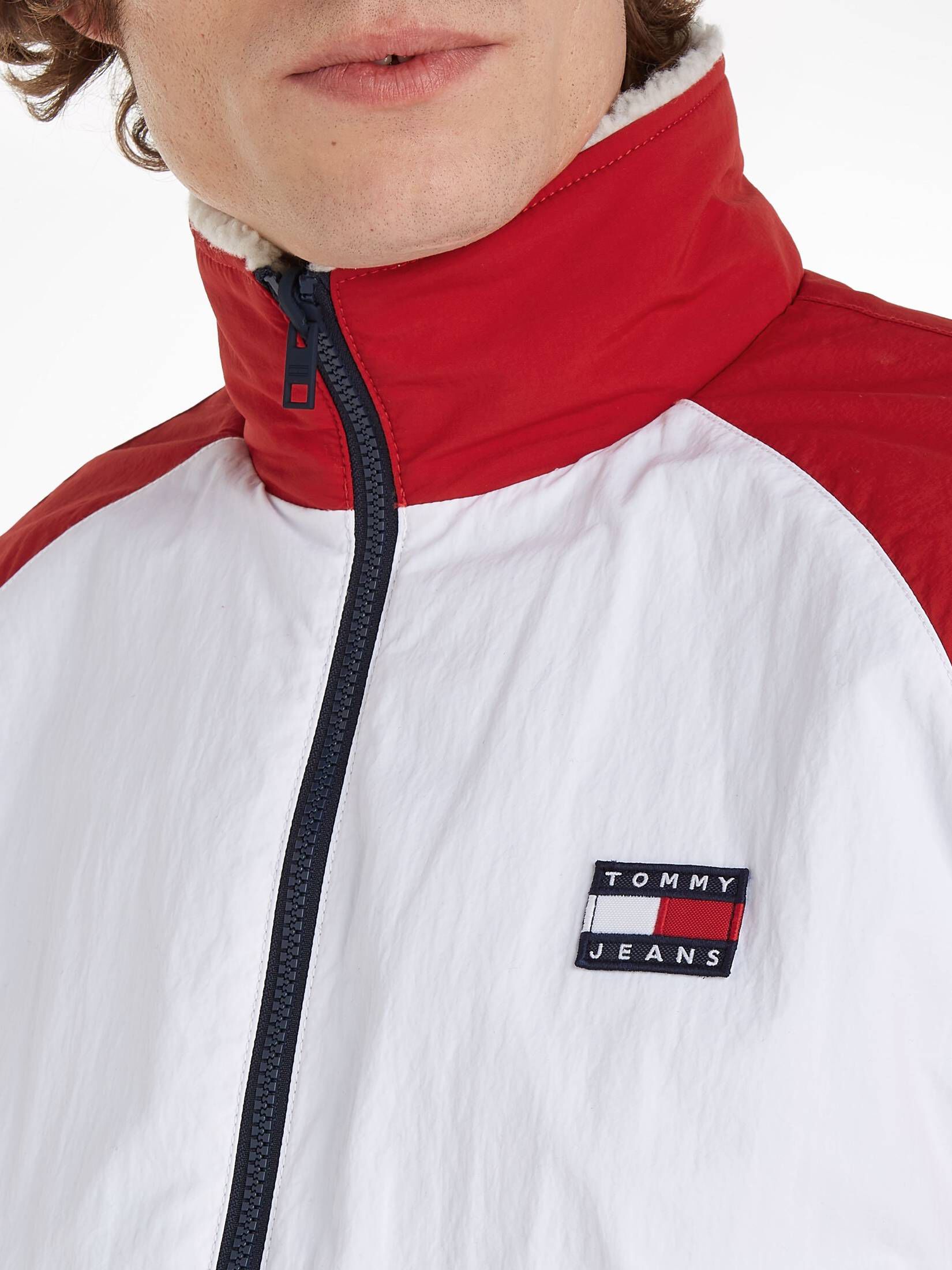 Tommy Jeans| Herren Wendejacke TJM REVERSIBLE SHERPA JACKET