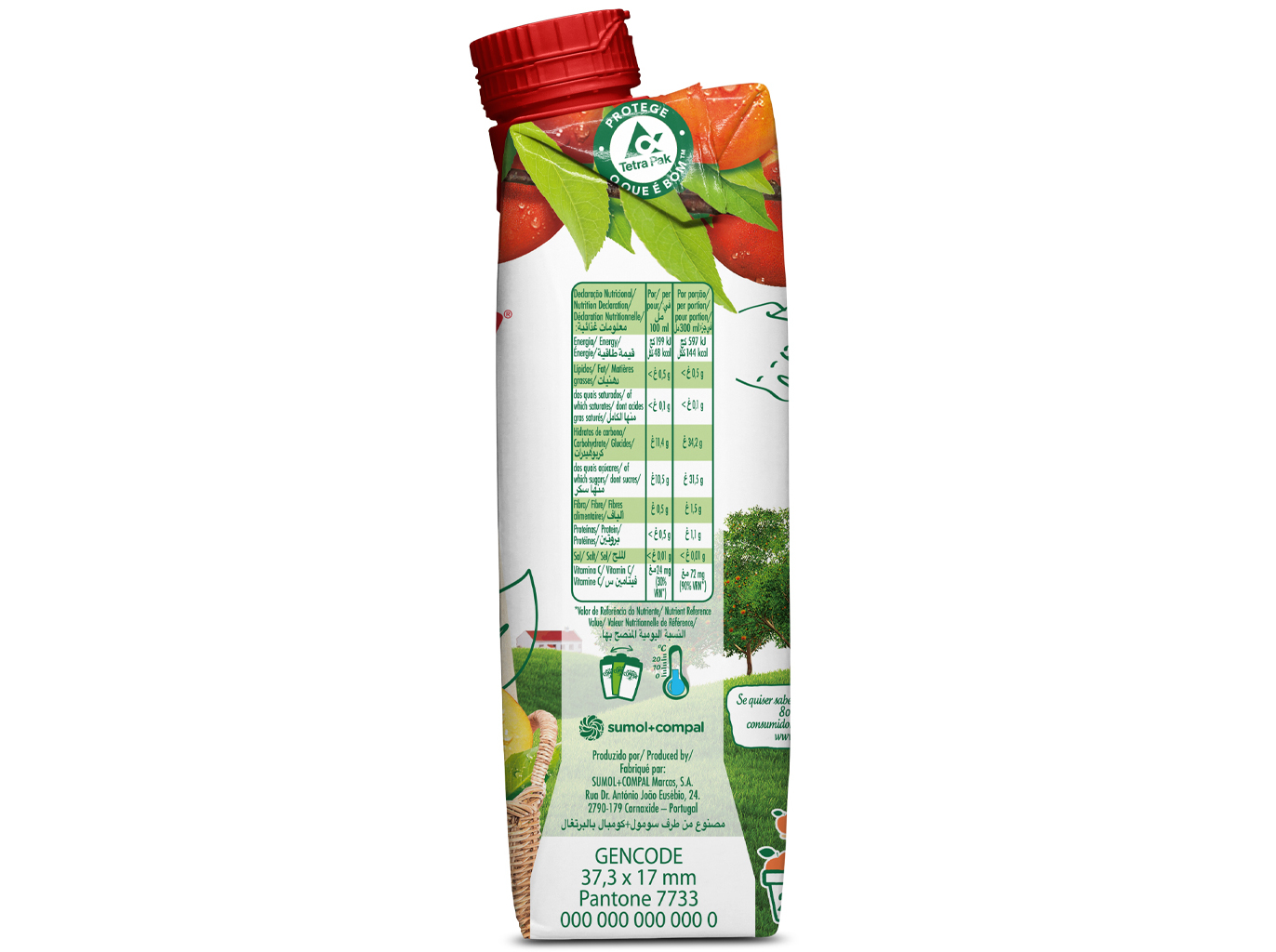 NECTAR COMPAL CLÁSSICO PÊSSEGO 0.30L