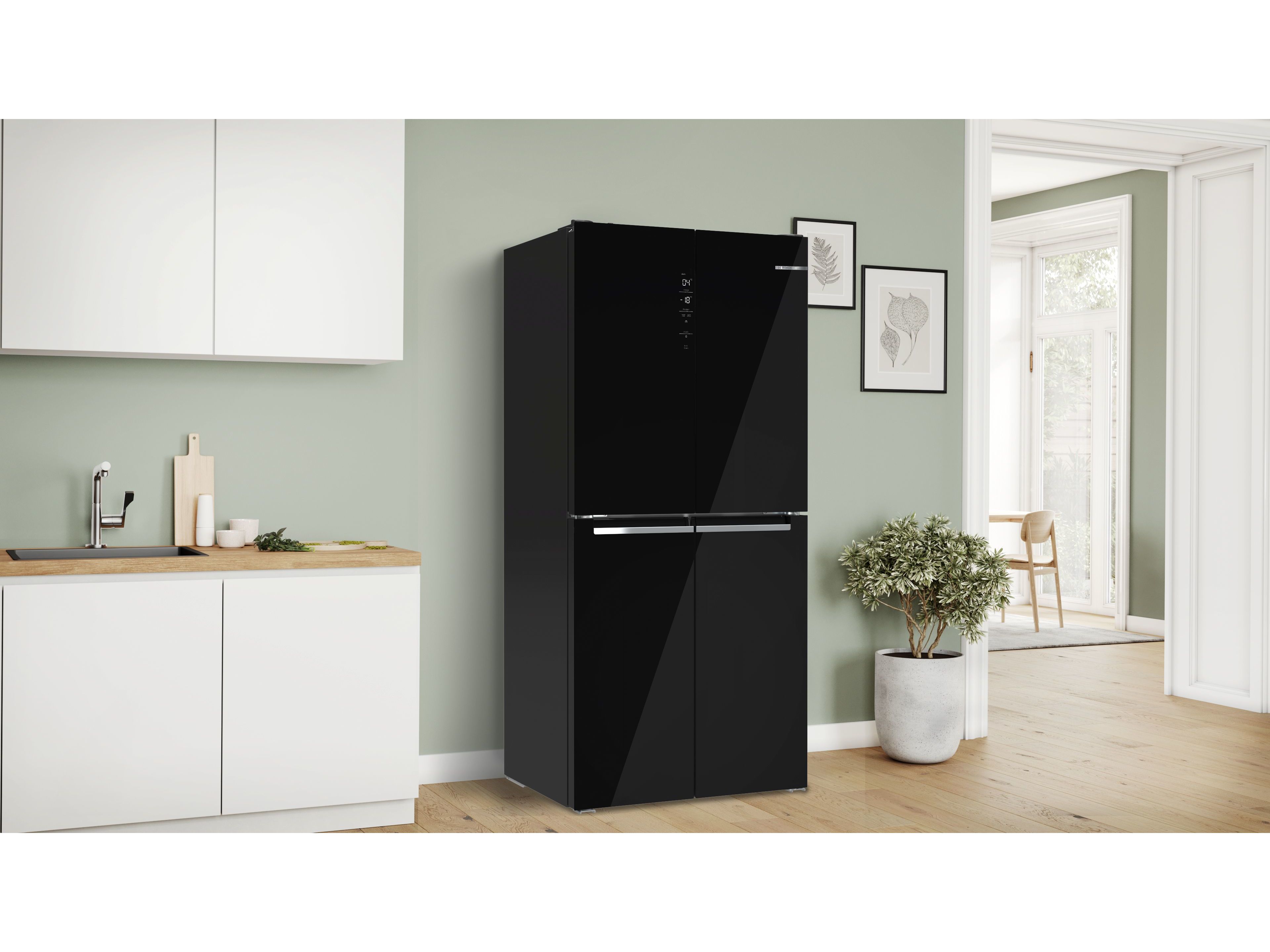 COMBINADO BOSCH KMC85LBEA PRETO