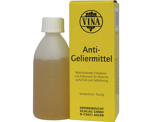 Anti-geleringsmiddel 50 ml voor het klaren van sap en het vloeibaar maken van vruchtvlees, geconcentreerd