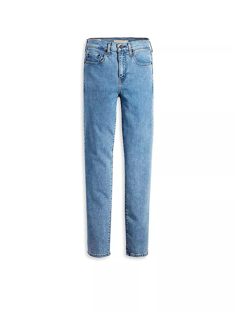 LEVI'S® Highwaist Jeans Straight Fit 724 blau