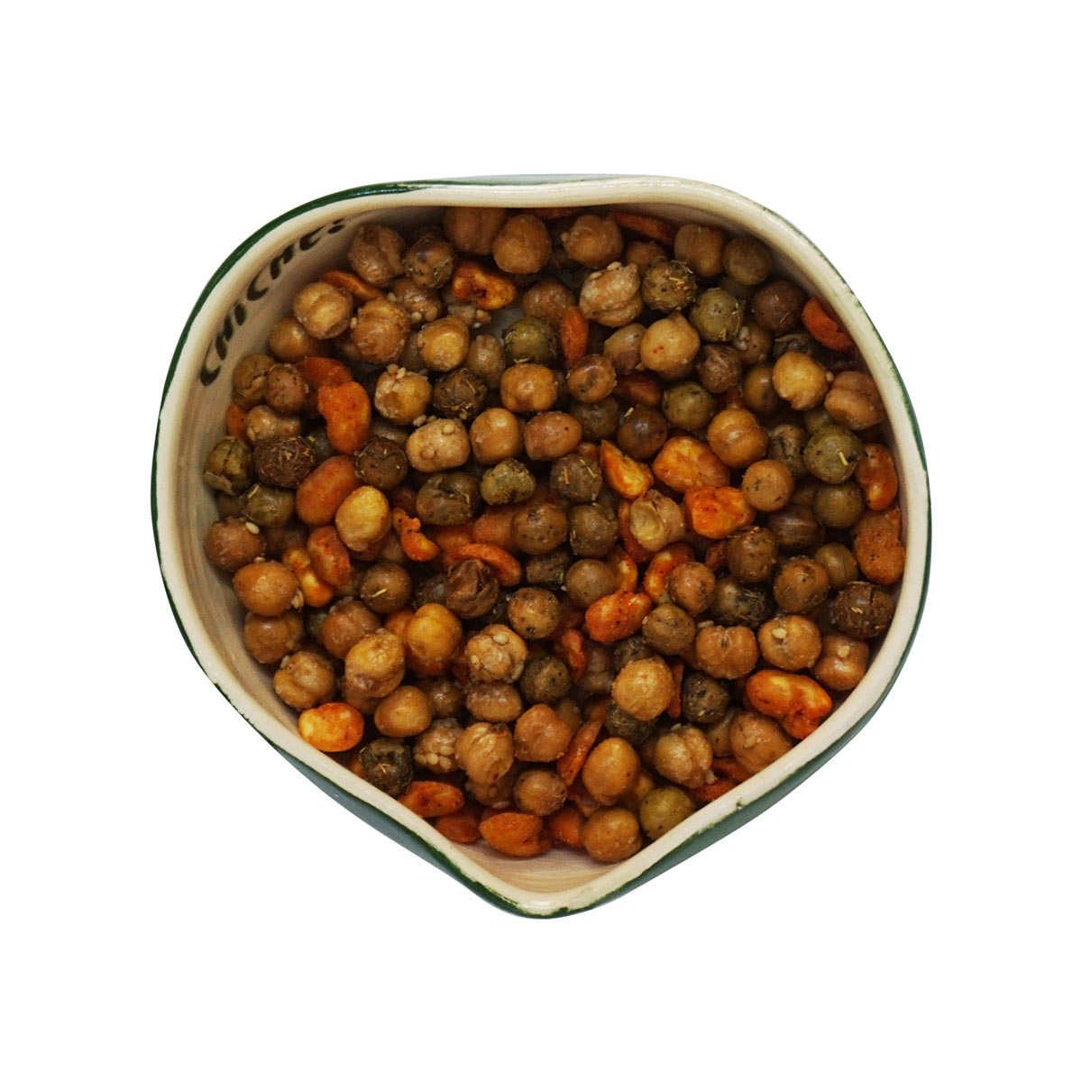Le mix Croustiche - Pois chiches, fèves et petits pois bio grillés à croquer