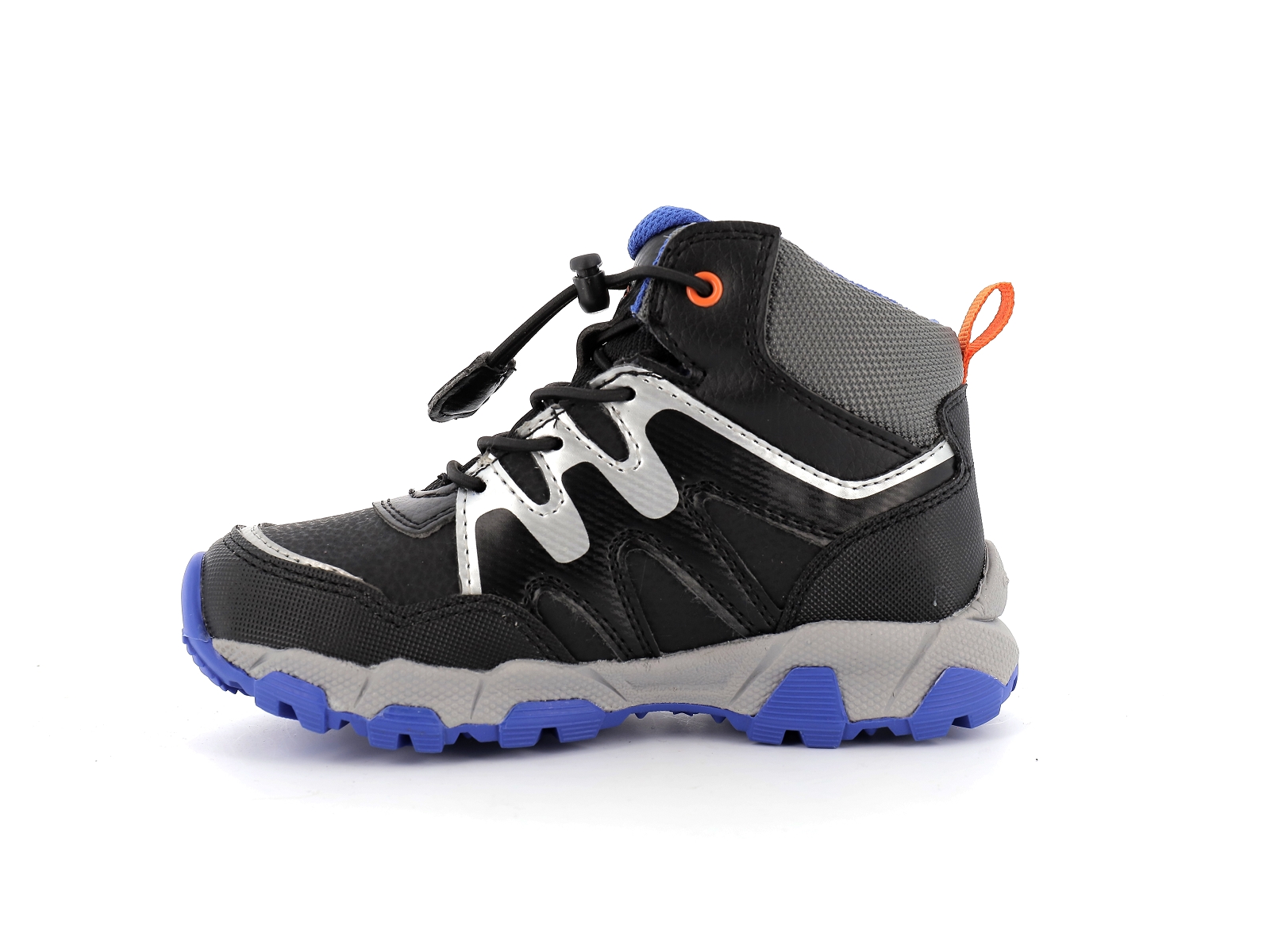 Geox-J MAGNETAR BOY-J16ACA Matières combinées Noir-Bleu