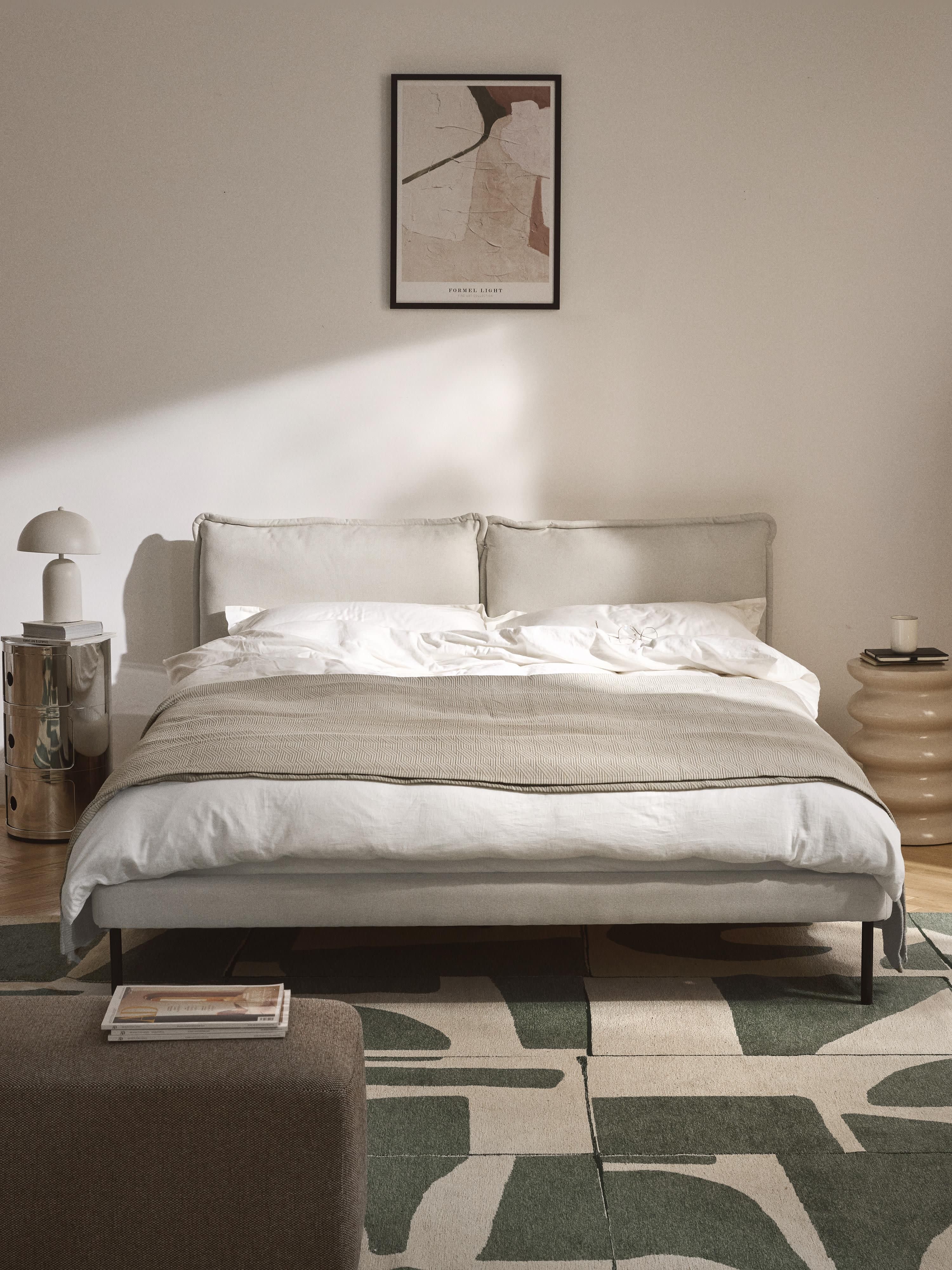 Gestoffeerd bed Amelia