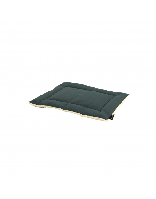 Wooff Bench Mat Teddy Agavegroen - Hondenbenchkussen