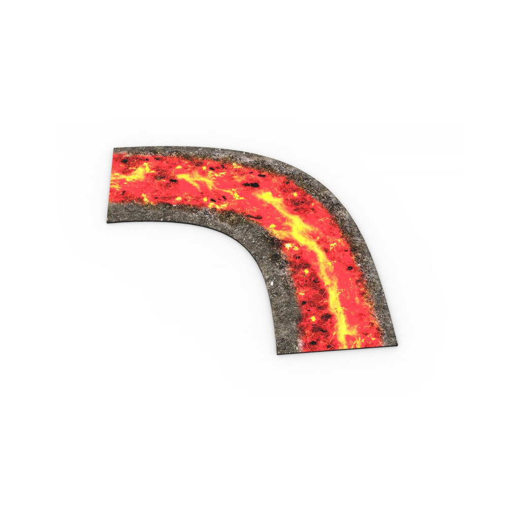 2D modular rivers - Lava