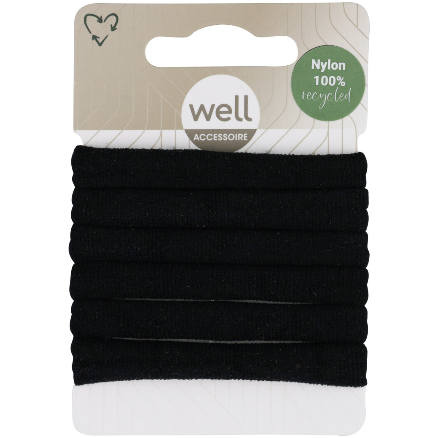well Zopfringe recycled Nylon